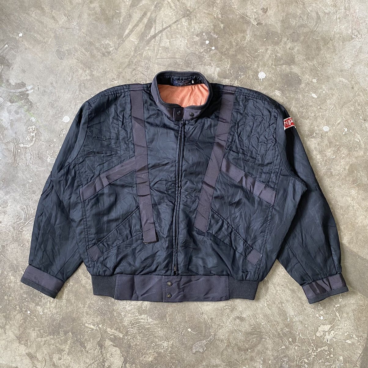 image of Issey Miyake - 80's Skyline Nissan Prince Dealers Club Jacket in Black, Men's (Size Large)