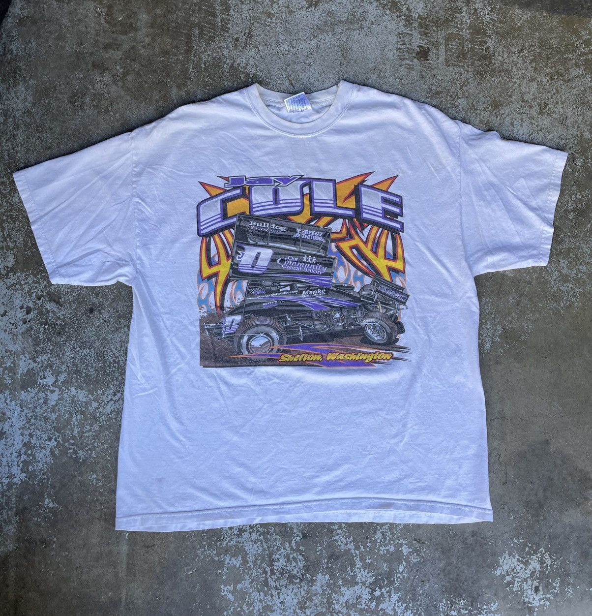 NASCAR Vintage 00s Racing Shirt Size US XL / EU 56 / 4 - 3 Thumbnail