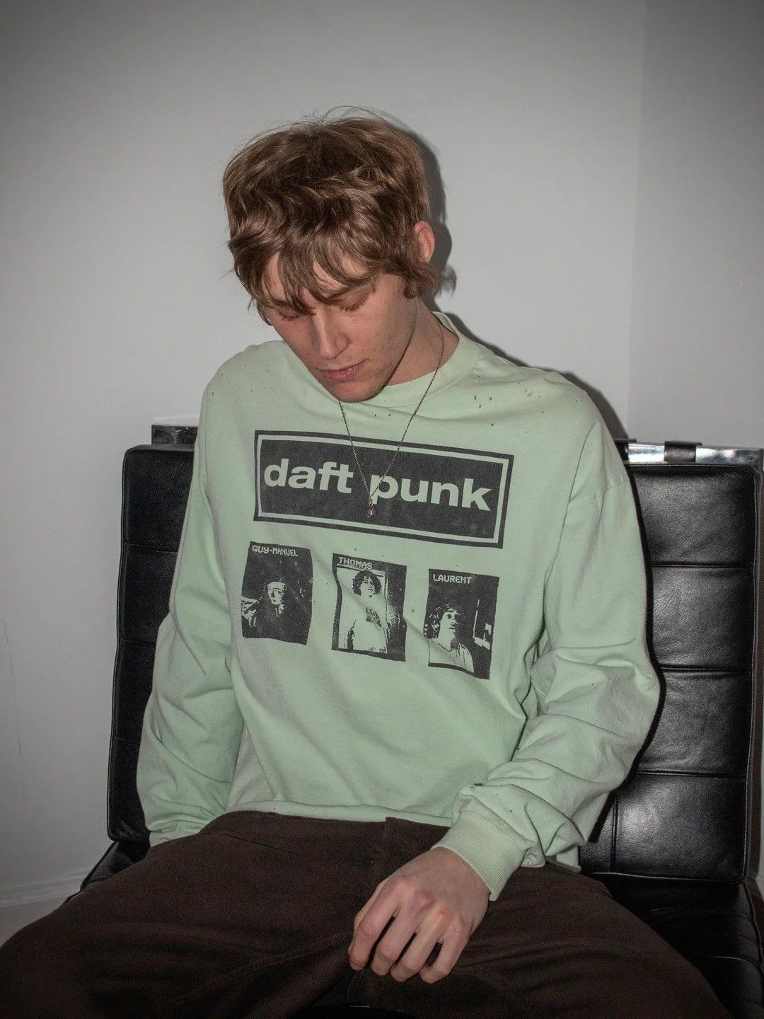 Enfants Riches Deprimes GRAIL 🚭 1/25 DAFT PUNK "ECSTASY IS BAD FOR YOU" LONGSLEEVE Size US S / EU 44-46 / 1 - 2 Thumbnail