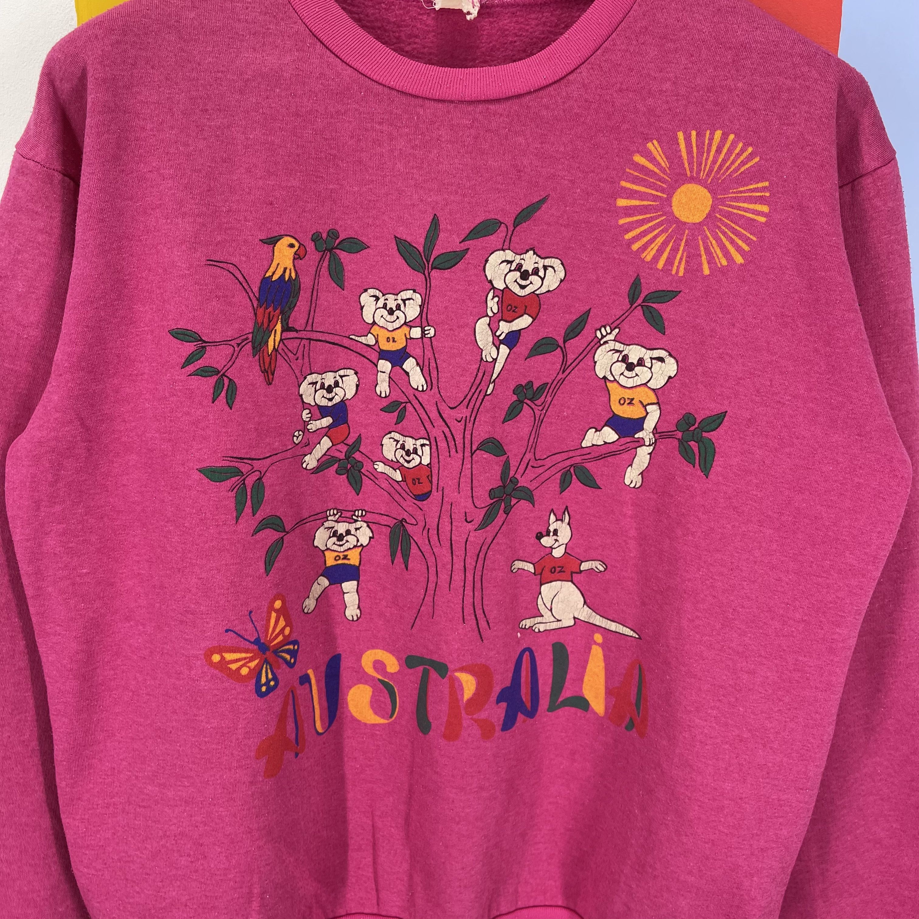 Vintage 90s Vintage AUSTRALIA Crew Neck Sweatshirt #1426/AX Size US M / EU 48-50 / 2 - 2 Thumbnail