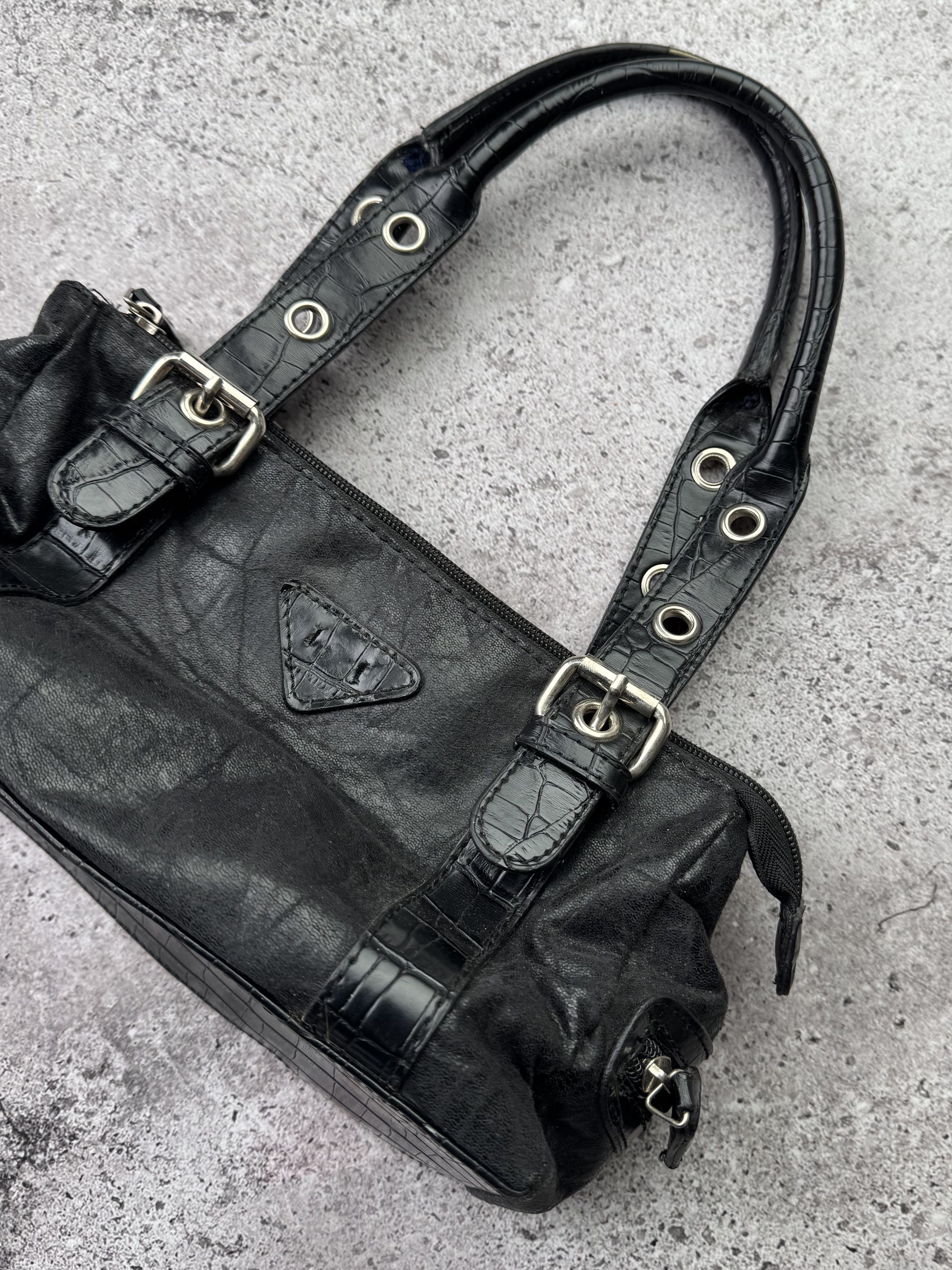 Vintage Vintage Handle Bag C515(V218) Size ONE SIZE - 3 Thumbnail