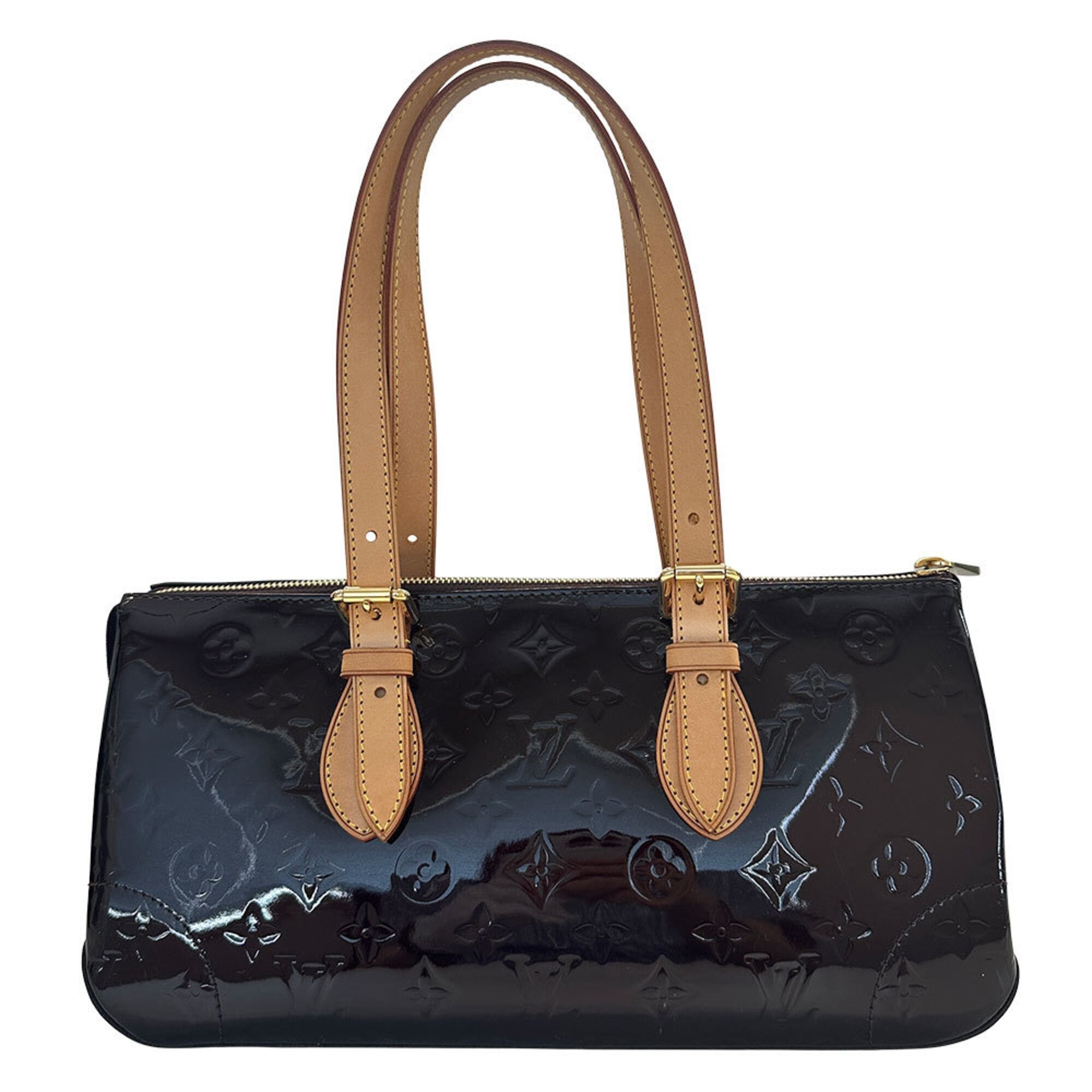 Louis Vuitton Louis Vuitton handbag, Monogram Vernis, women's brand shoulder bag, Vernis Rosewood Avenue Amarante M93510 tote purple. Size ONE SIZE - 1 Thumbnail