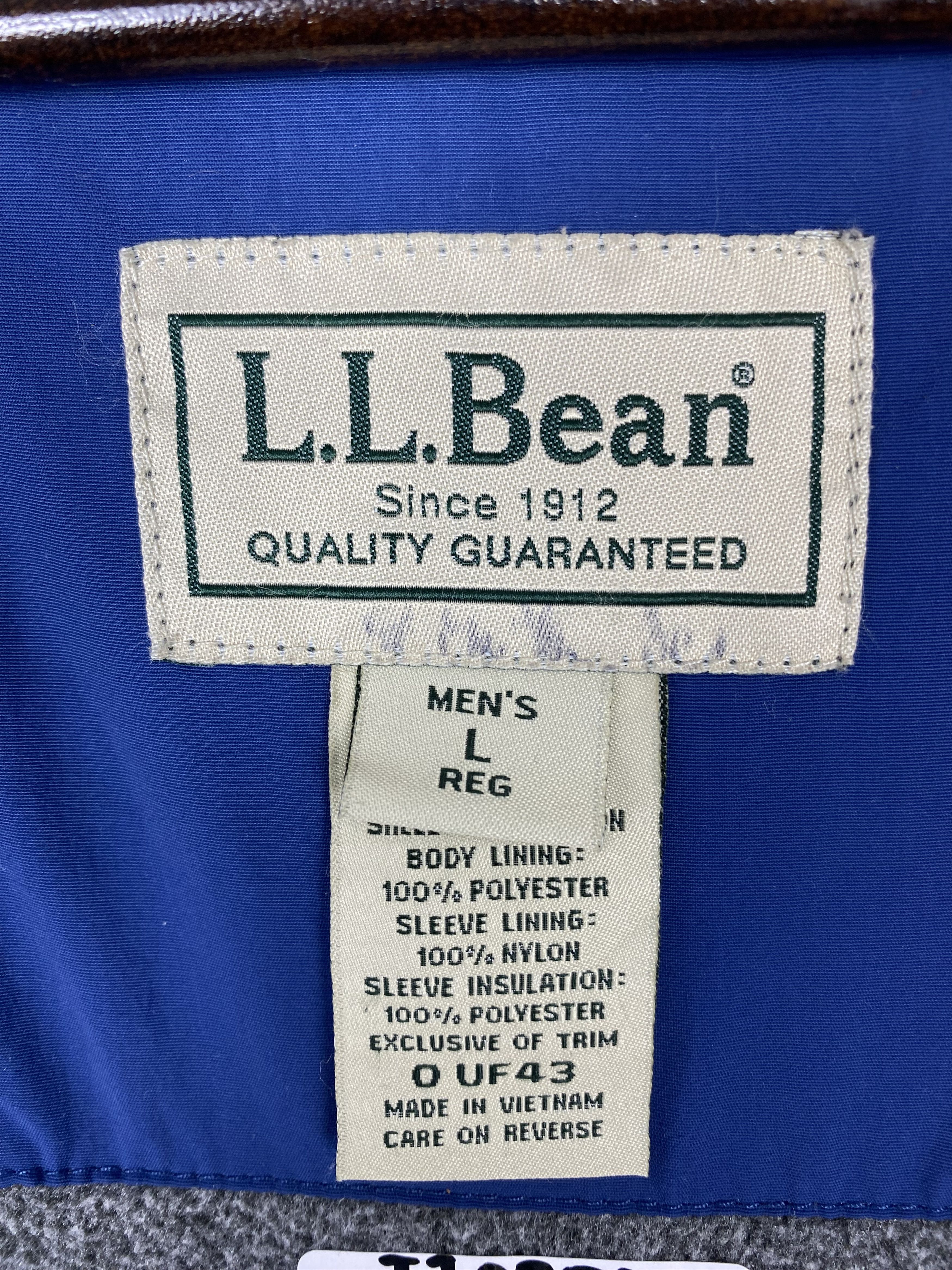 L.L. Bean Vintage L.L Bean Fleece Lining Zip Up Jacket Size US L / EU 52-54 / 3 - 8 Thumbnail