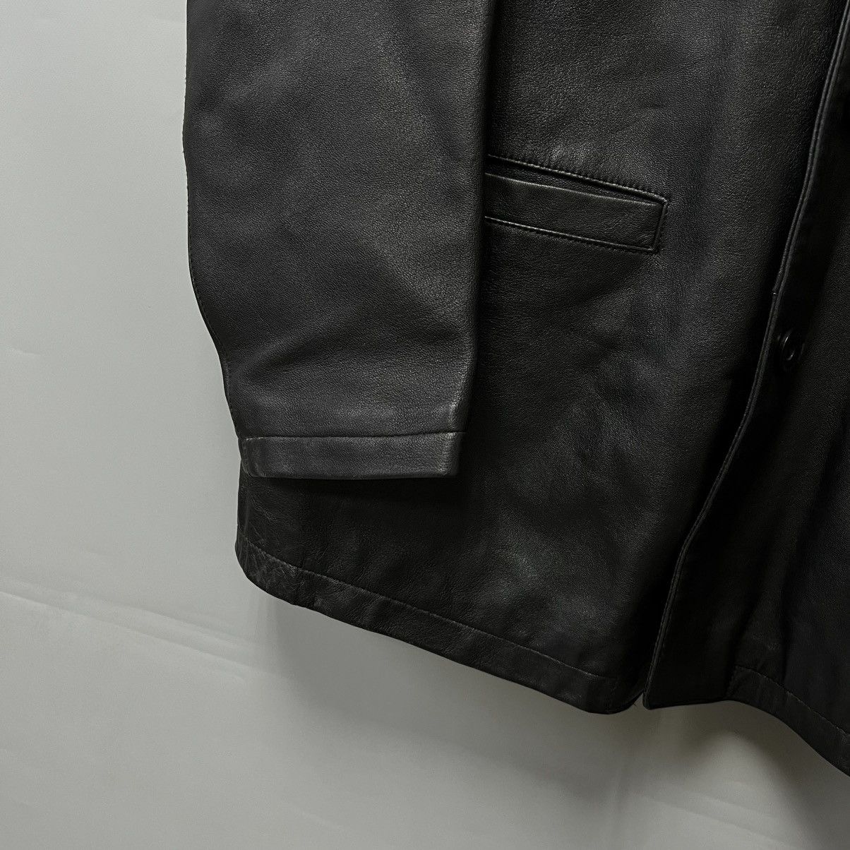 Camel × Vintage Vintage Camel Leather Jacket Coat Size US M / EU 48-50 / 2 - 5 Thumbnail