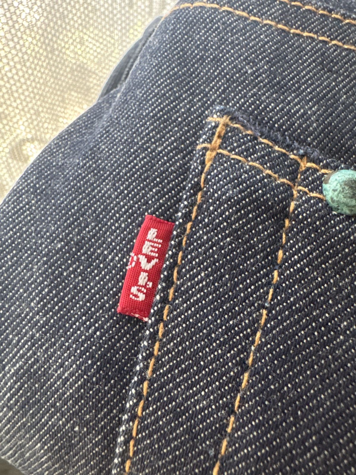 DENIM TEARS Denim Tears Rhinestone Cotton Wreath Raw Selvedge Size US 34 / EU 50 - 9 Thumbnail
