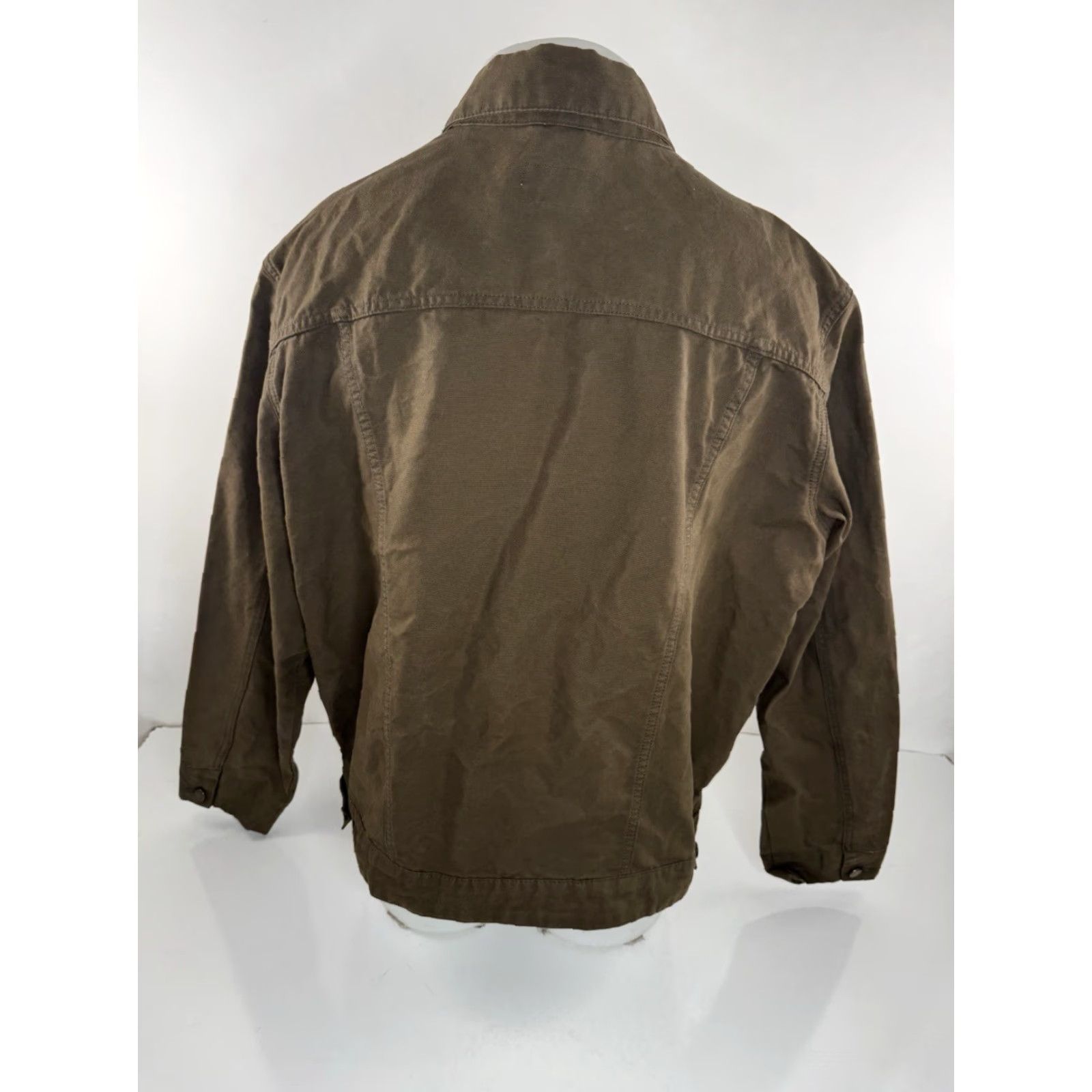 Tecovas Tecovas Waxed Cotton Canvas Mens XXL Ranch Western Field Jacket Size US XXL / EU 58 / 5 - 3 Thumbnail