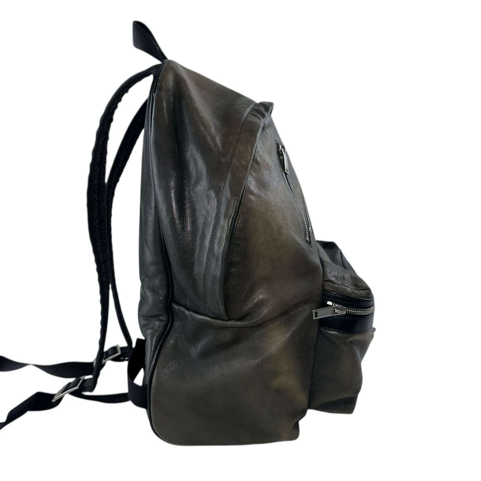 Yves Saint Laurent Saint Laurent Leather City Backpack Size ONE SIZE - 3 Thumbnail
