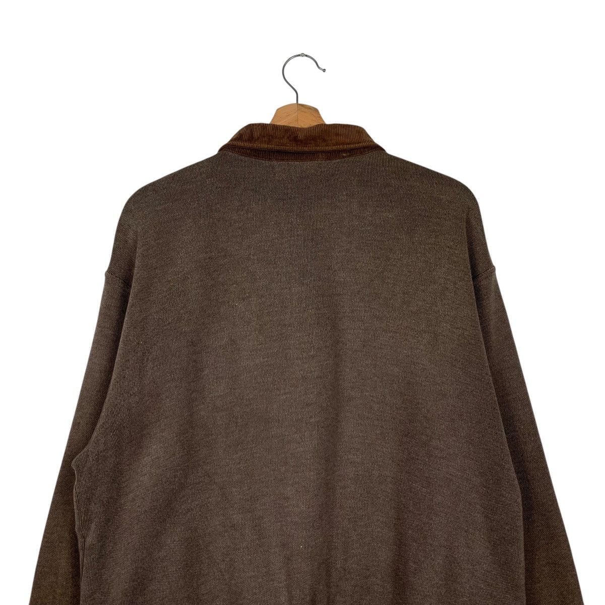 Gianni Valentino GIANNI VALENTINO Half Button Polo Sweatshirt #1945-C85 Size US L / EU 52-54 / 3 - 8 Thumbnail