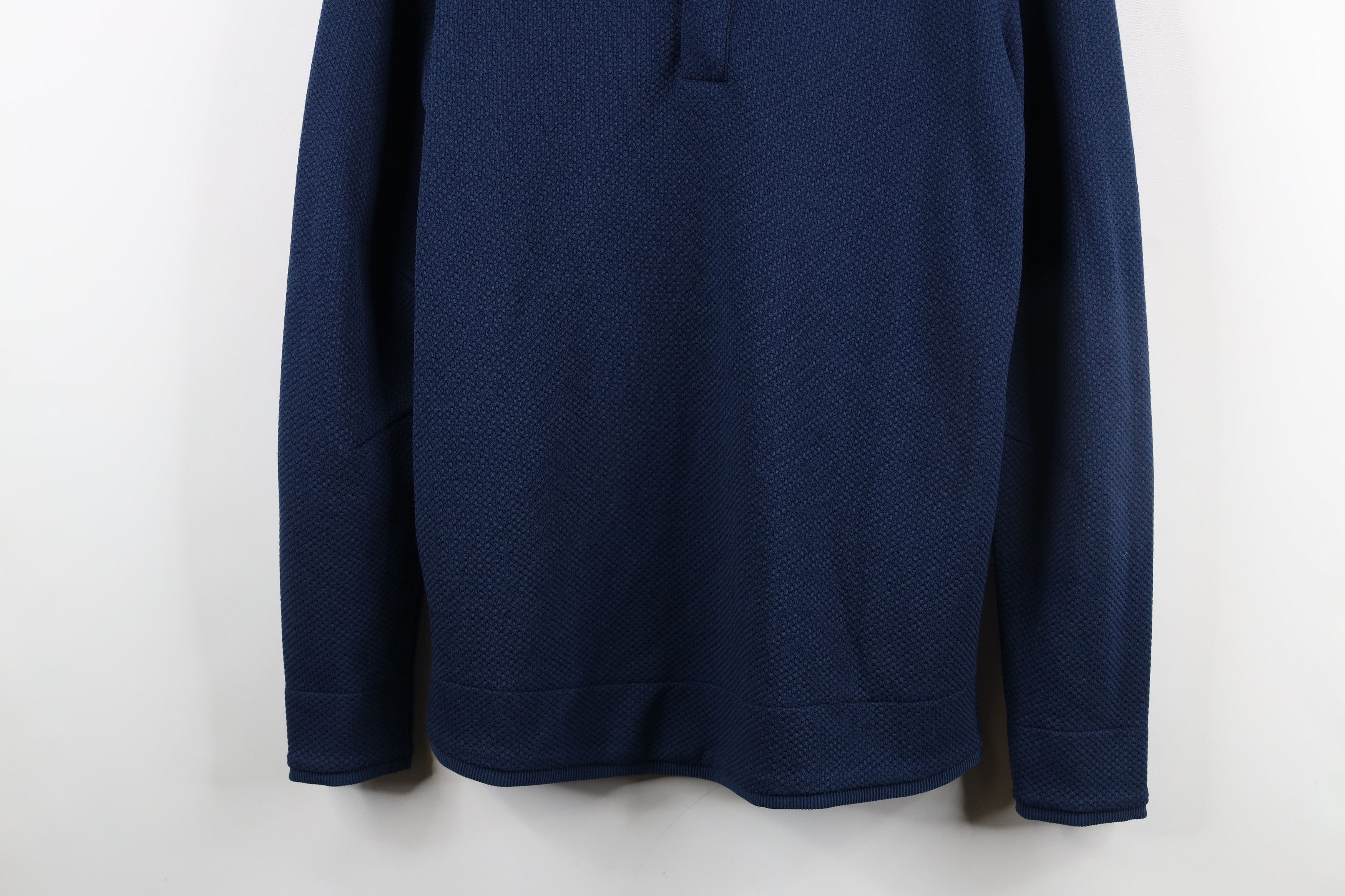 Under Armour × Vintage Under Armour ColdGear Thermal Knit Pullover Top Jacket Blue Size US M / EU 48-50 / 2 - 3 Thumbnail