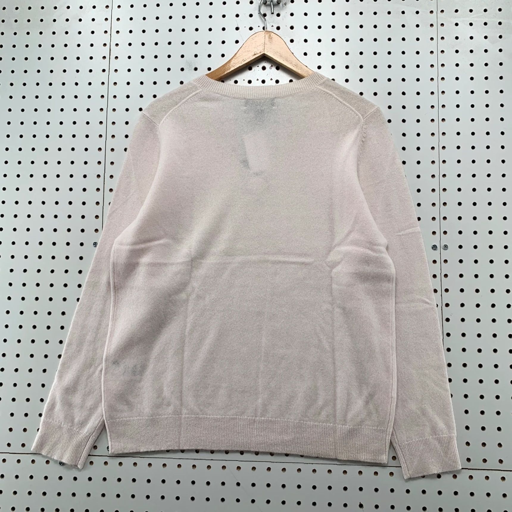 Charter Club Charter Club Sweater Womens Large Pink V Neck 100% Cashmere NEW Luxury NWT Size L / US 10 / IT 46 - 2 Thumbnail