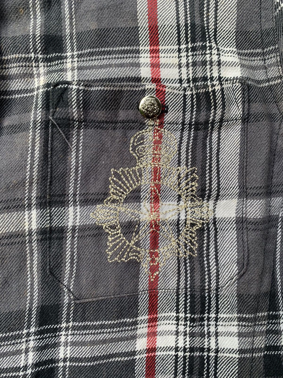 If Six Was Nine × Japanese Brand × Le Grande Bleu (L.G.B.) 2000s Japanese Brand Midas Double Collar Shirt Size US S / EU 44-46 / 1 - 13 Thumbnail