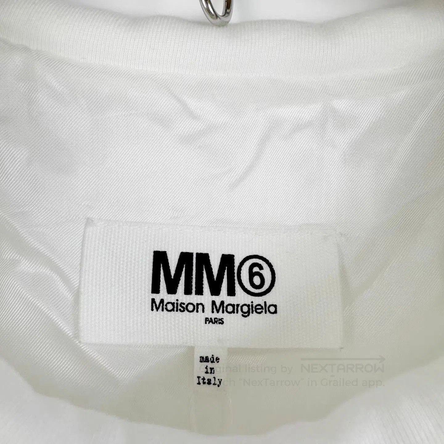 Maison Margiela White Short-Sleeve Crewneck Shirt XS. Size US XS / EU 42 / 0 - 3 Thumbnail