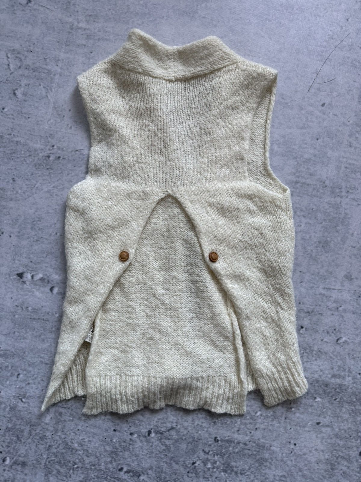 Diesel × Japanese Brand 🐁DIESEL Y2K vintage wmns wool vest Japanese style Size L / US 10 / IT 46 - 5 Thumbnail