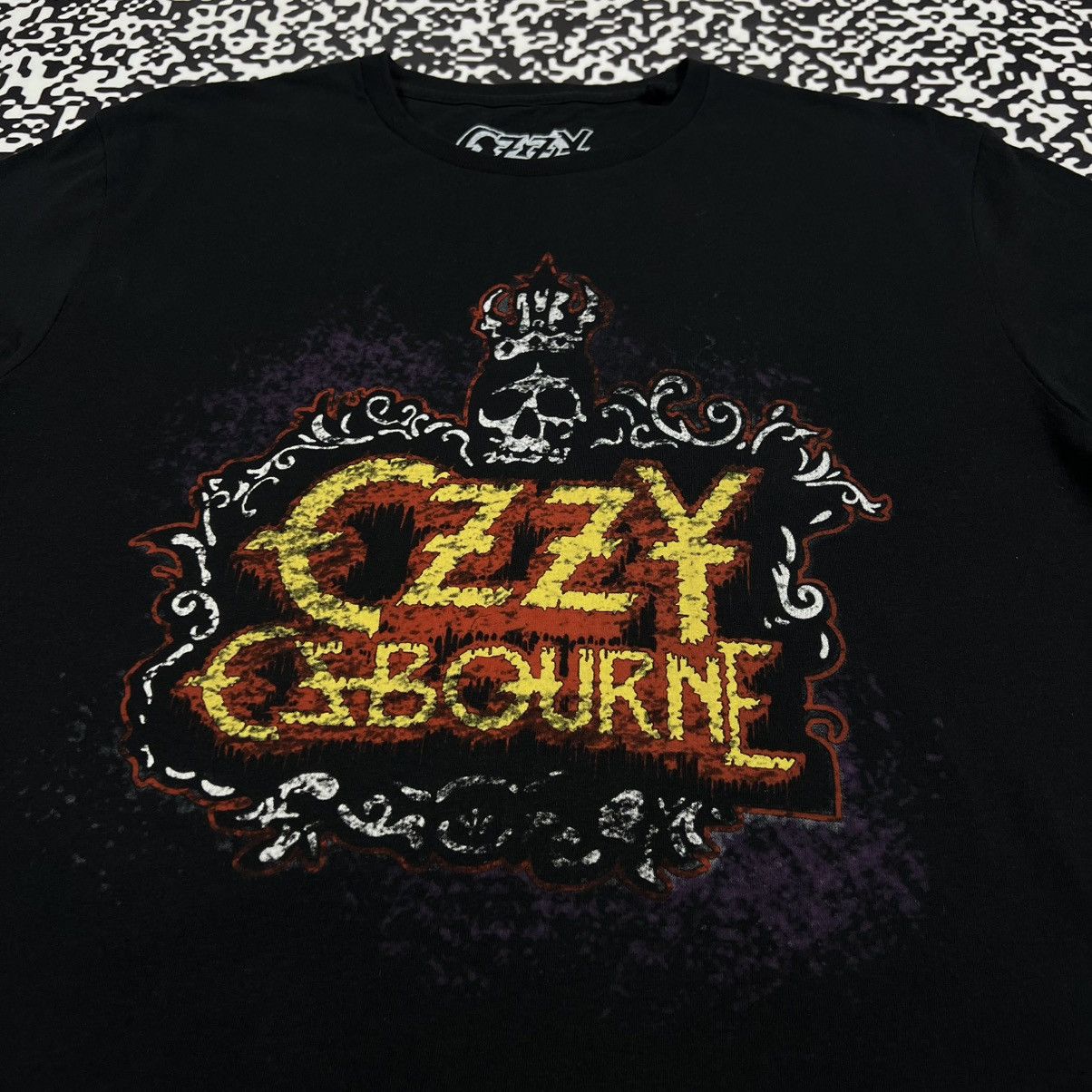 Band Tees Vintage Y2K Ozzy Osbourne Band Rock Metal Style Boxy T-shirt Size US XL / EU 56 / 4 - 3 Thumbnail