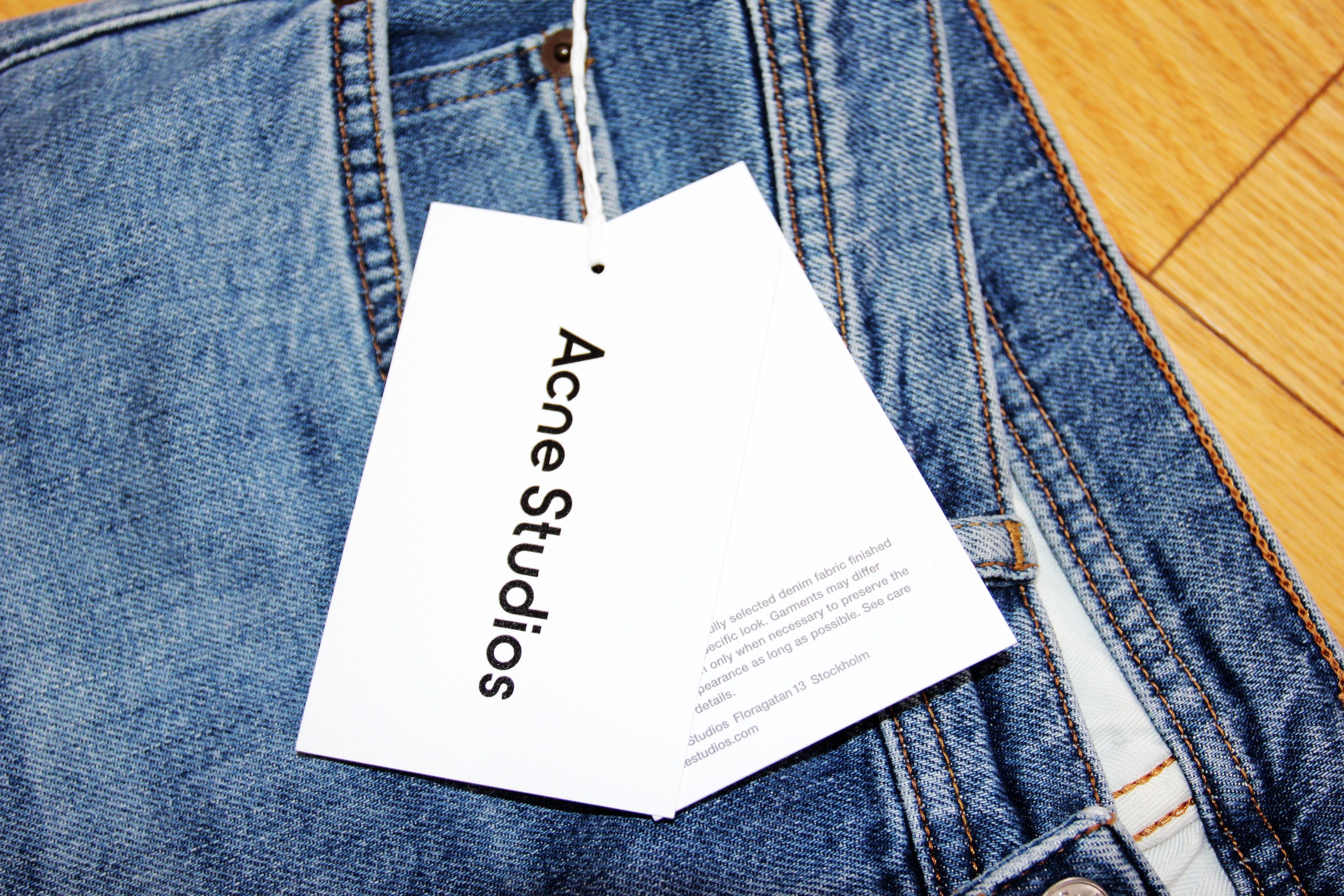 Acne Studios BNWT AW24 ACNE STUDIOS RIVER MID BLUE JEANS 28 Size US 28 / EU 44 - 8 Thumbnail