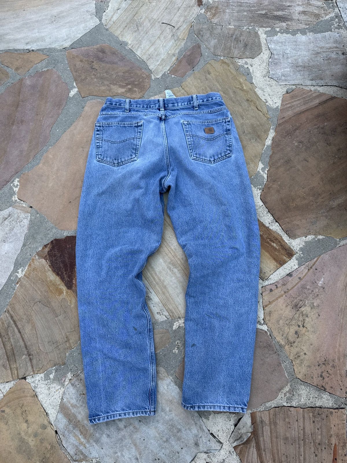 Carhartt × Vintage Vintage Relaxed Fit Carhartt Jeans Size US 36 / EU 52 - 2 Thumbnail