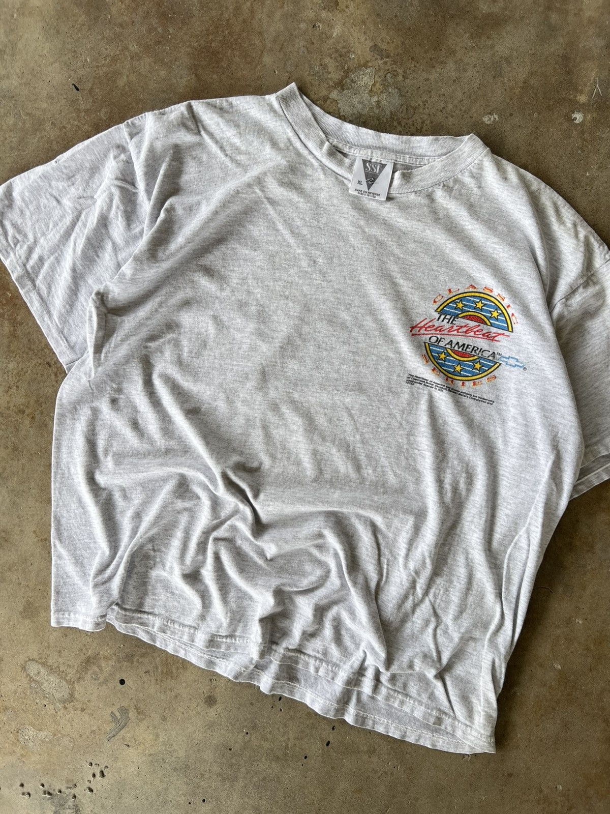Starter Vintage 90’s Old Style Chevy Car Racing T Shirt Size US XL / EU 56 / 4 - 3 Thumbnail
