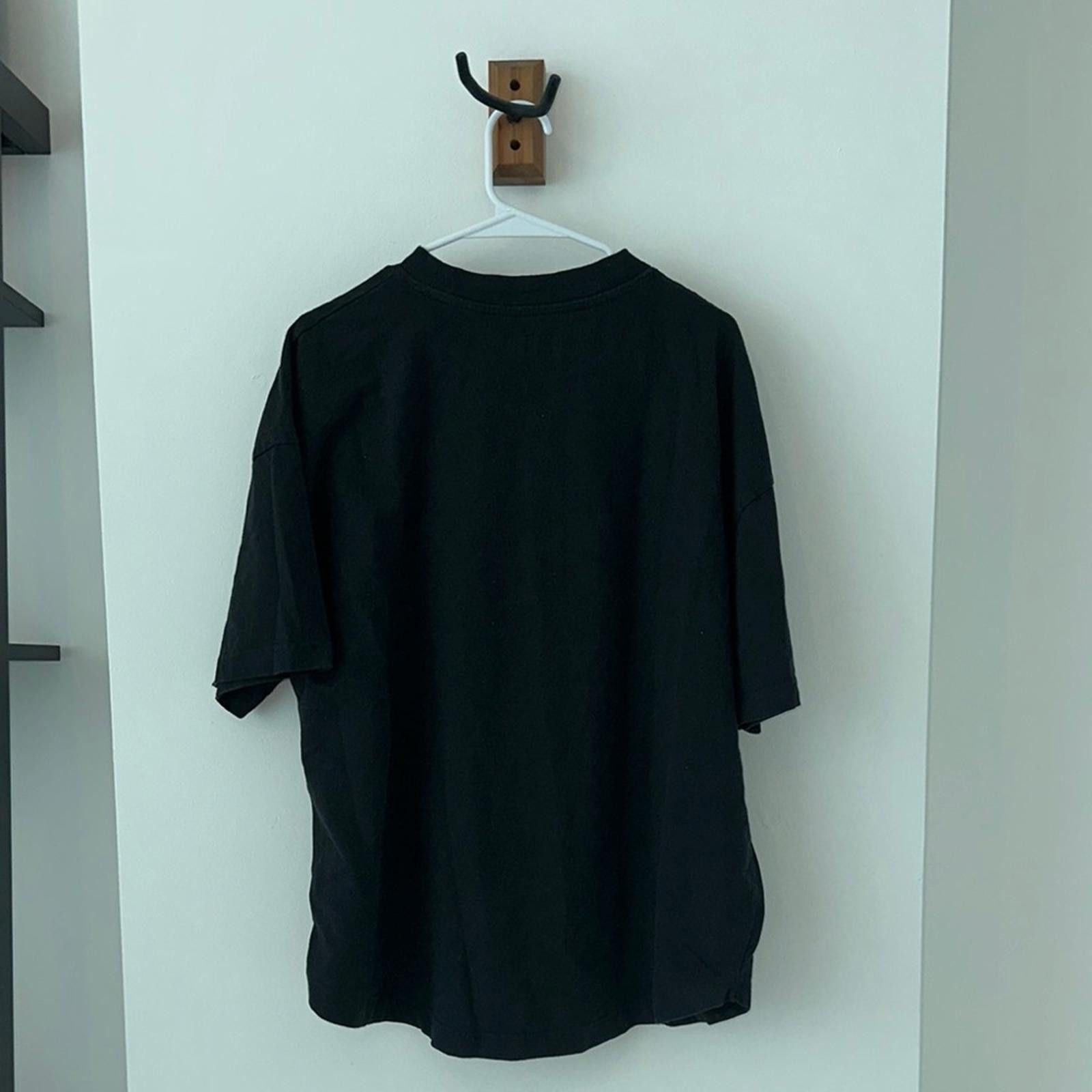 Standard Cloth Black Short Sleeve Cotton Tee Relaxed Fit Size US L / EU 52-54 / 3 - 4 Thumbnail