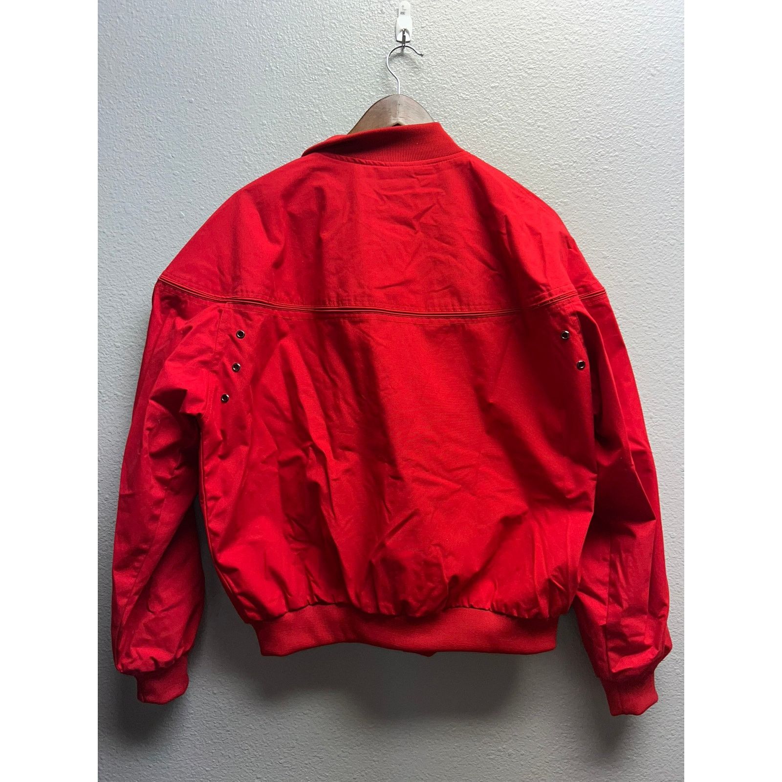 Vintage Vintage Hill & Archer Red Jacket Full Zip Nylon Coat 90s L Size US L / EU 52-54 / 3 - 8 Thumbnail