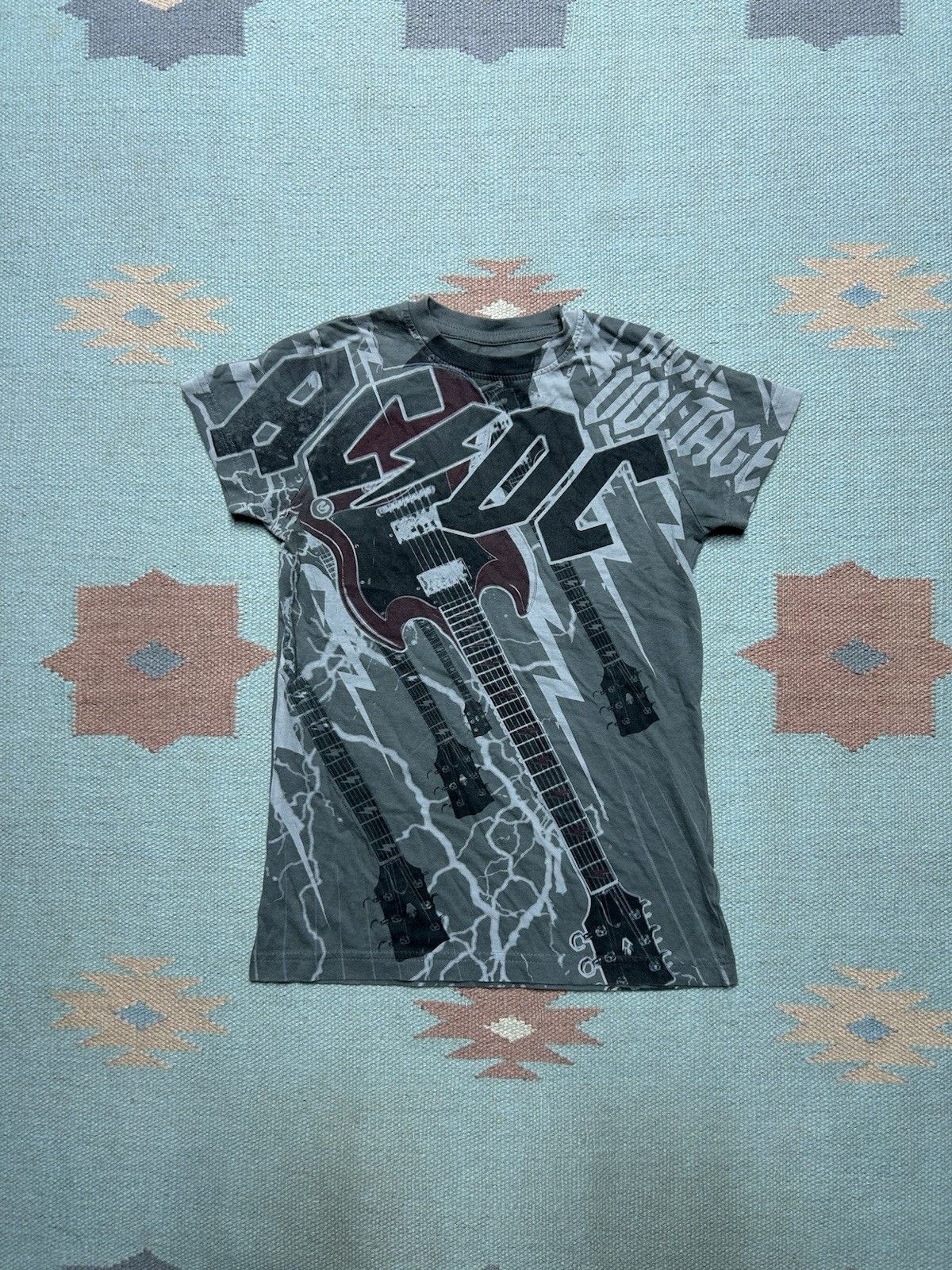 Liquid Blue Liquid blue t shirt AC/DC rock and roll band tee babydoll S Size S / US 4 / IT 40 - 1 Thumbnail
