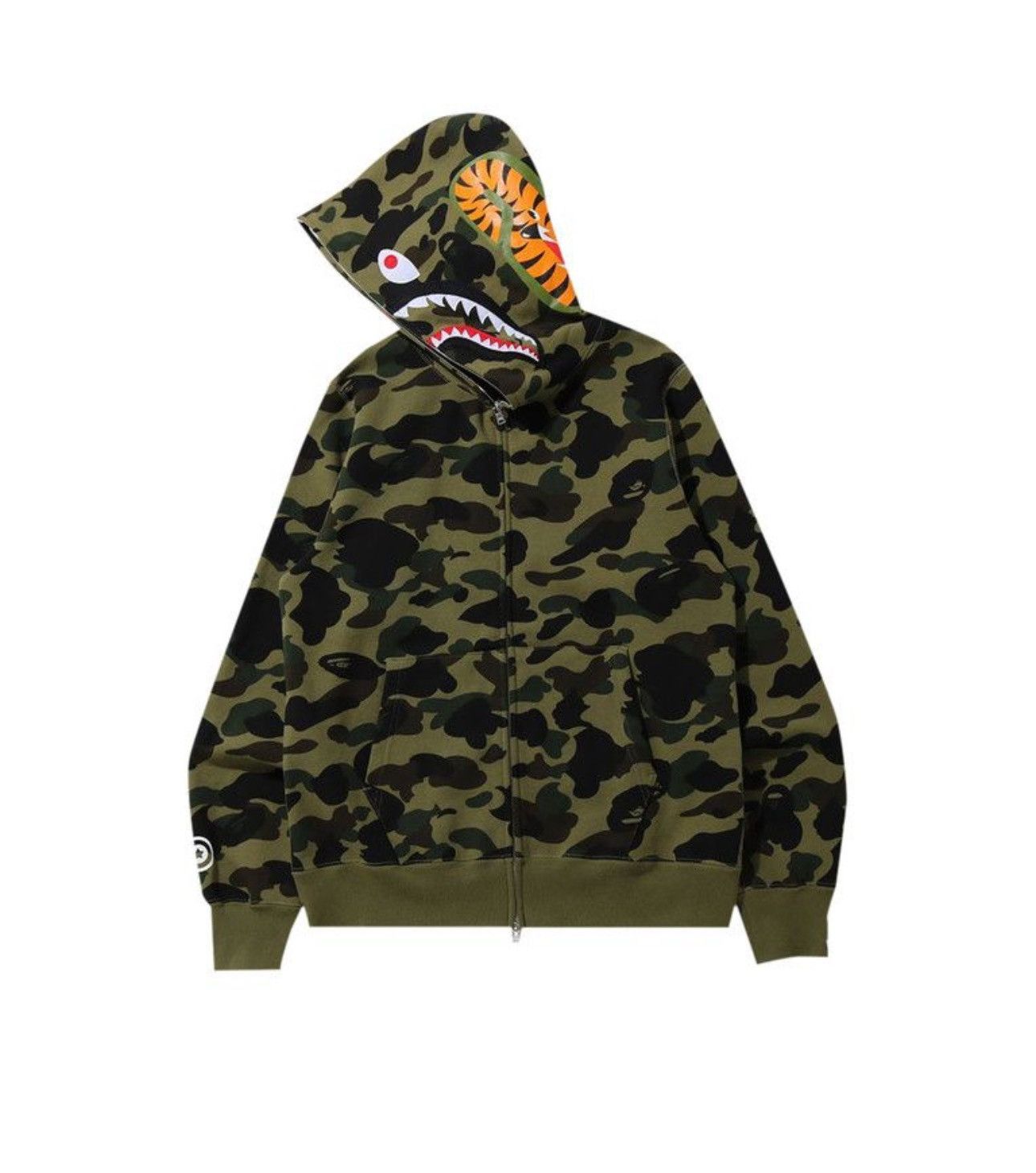 Bape BAPE 1st Camo Shark Hoodie Size US M / EU 48-50 / 2 - 2 Thumbnail