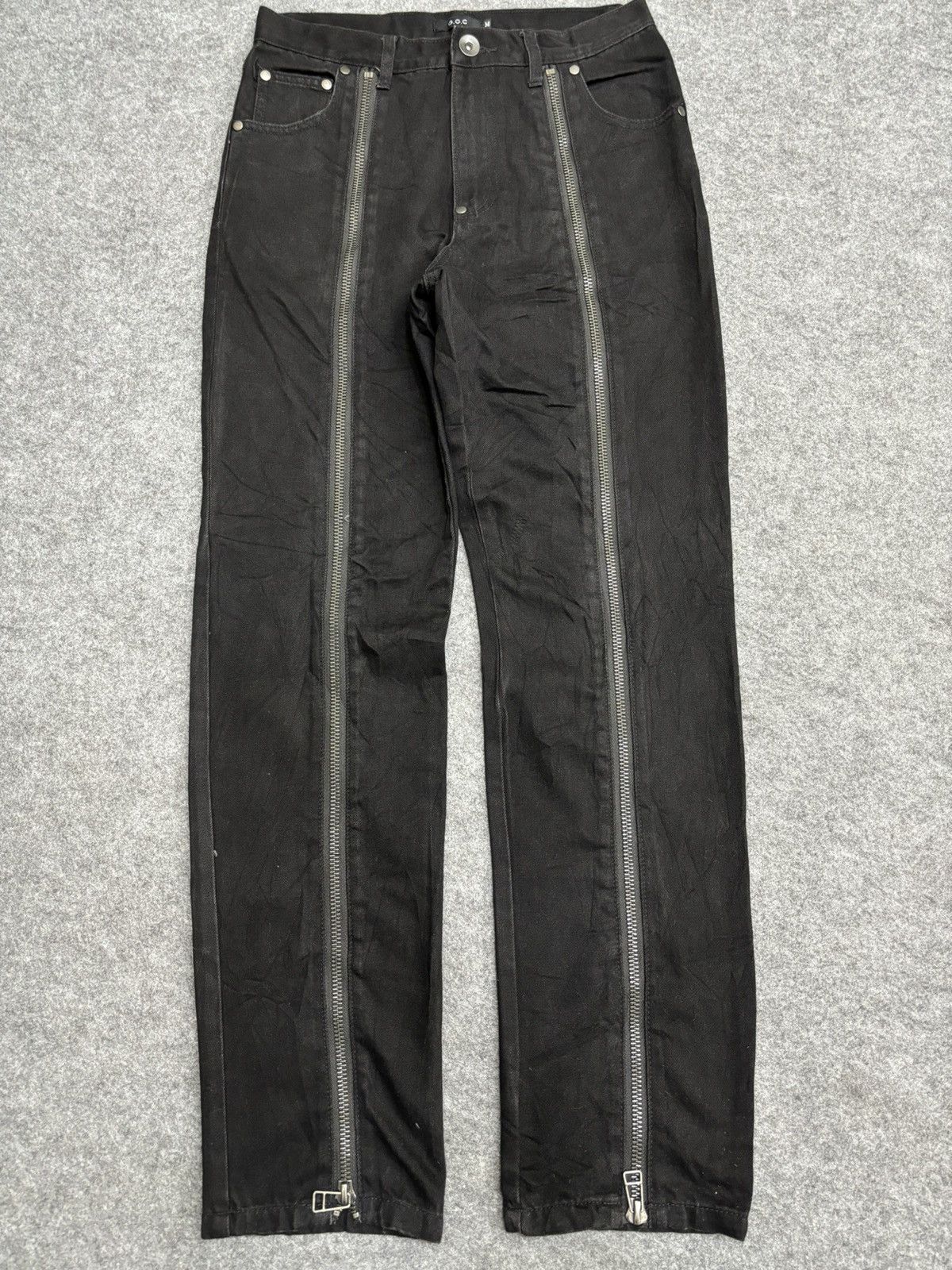 Seditionaries 💥Avant Garde💥Very Rare GOC Full Zipper Denim F536 Size US 28 / EU 44 - 18 Thumbnail