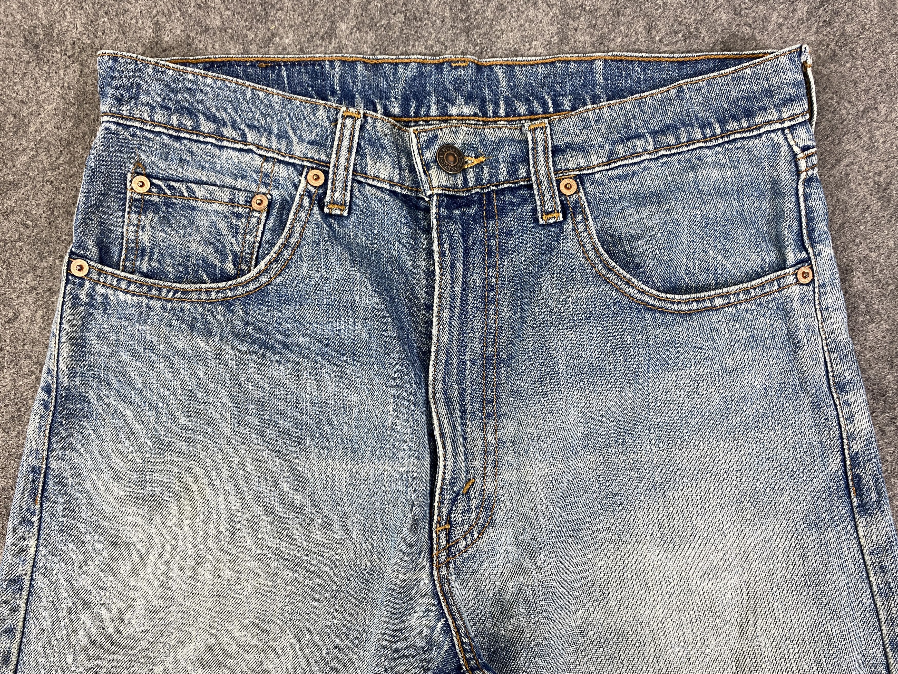 Levi's Faded Blue Vintage Levi's Denim Jeans 31x33.5 - JN3321 Size US 31 - 3 Thumbnail