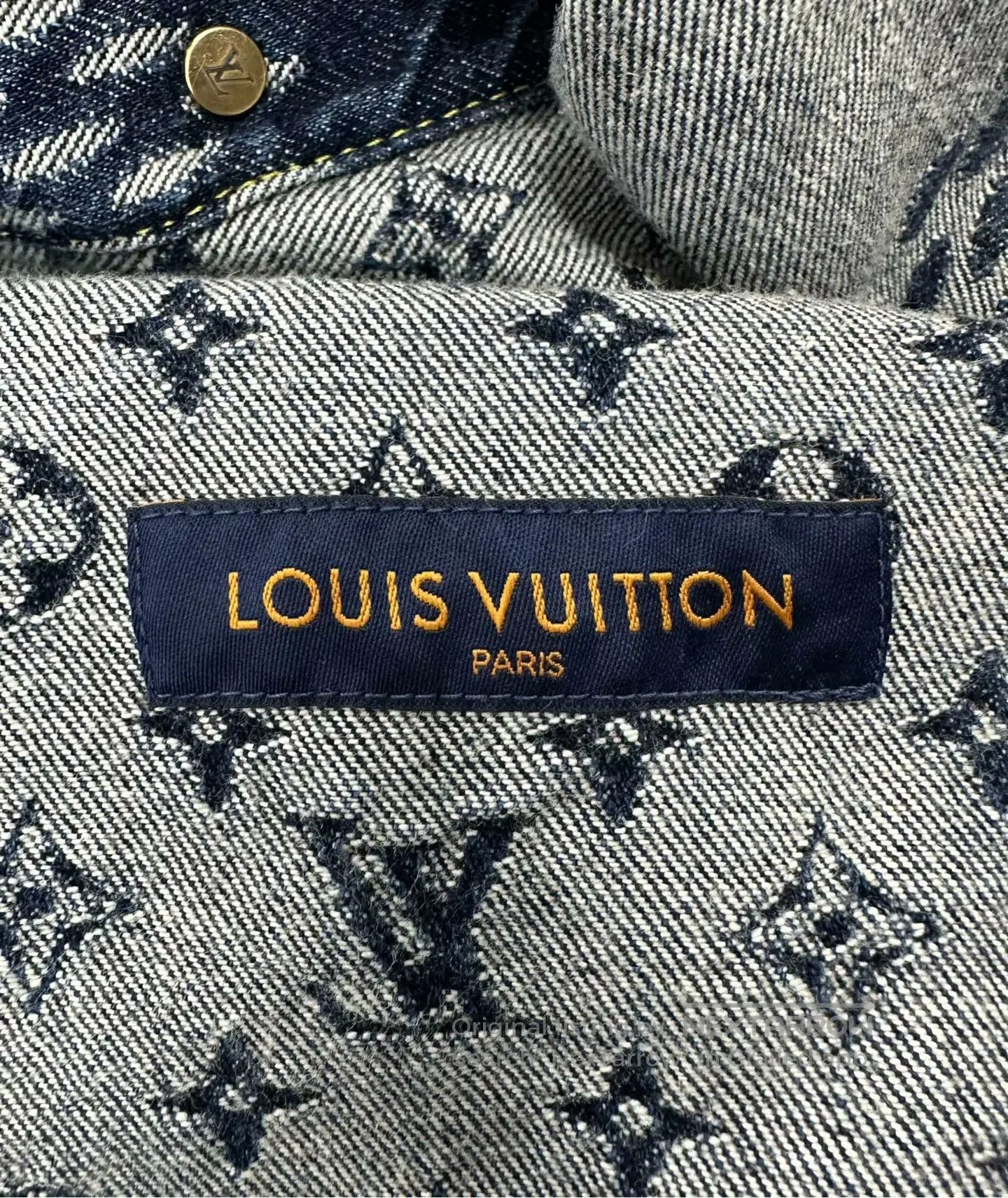 Louis Vuitton Louis Vuitton Blue old logo denim jacket| Size US M / EU 48-50 / 2 - 9 Thumbnail