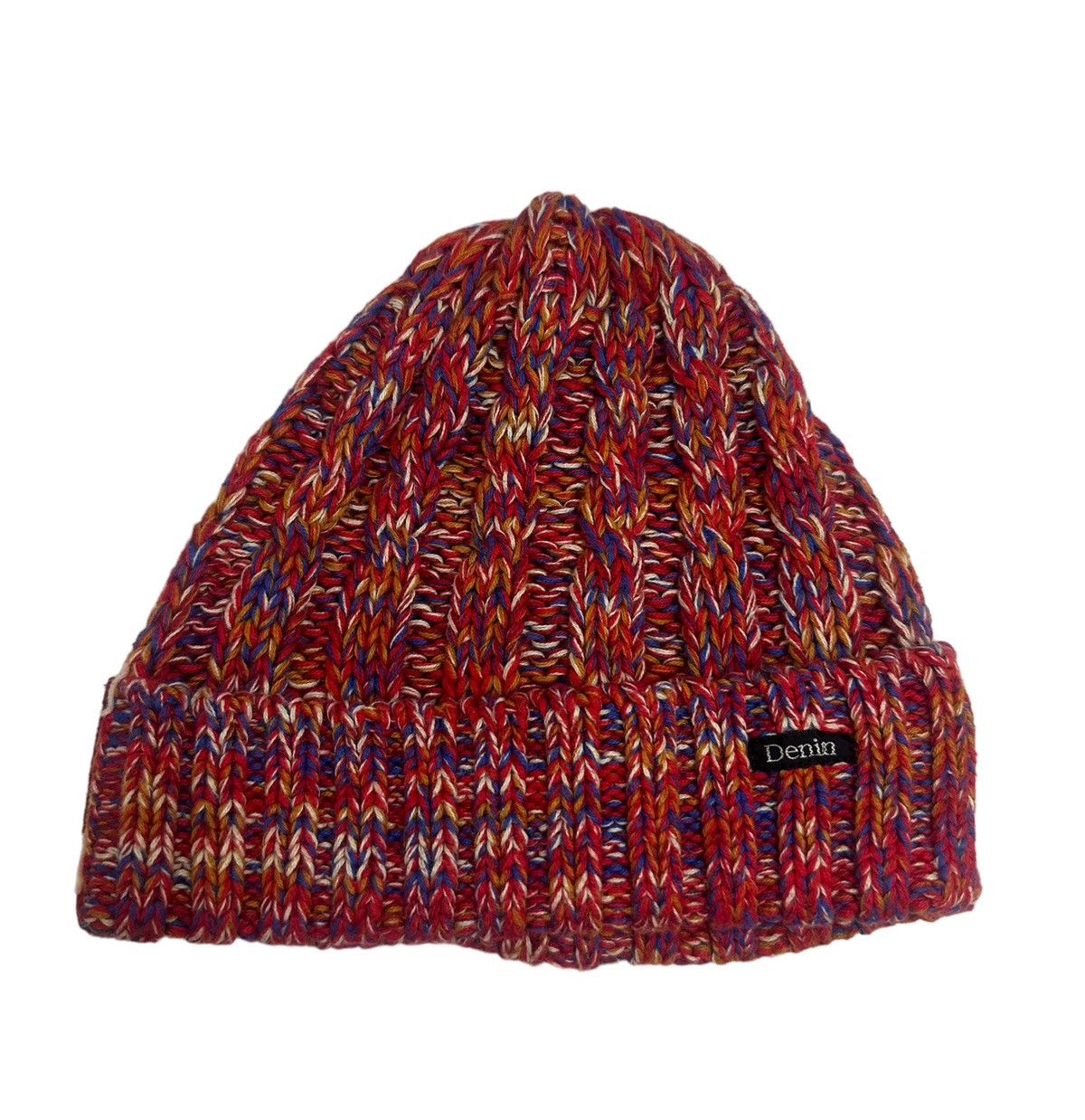 Japanese Brand 🇯🇵 Denim & Dungaree Undefeated Multicolor Beanie Size ONE SIZE - 2 Thumbnail