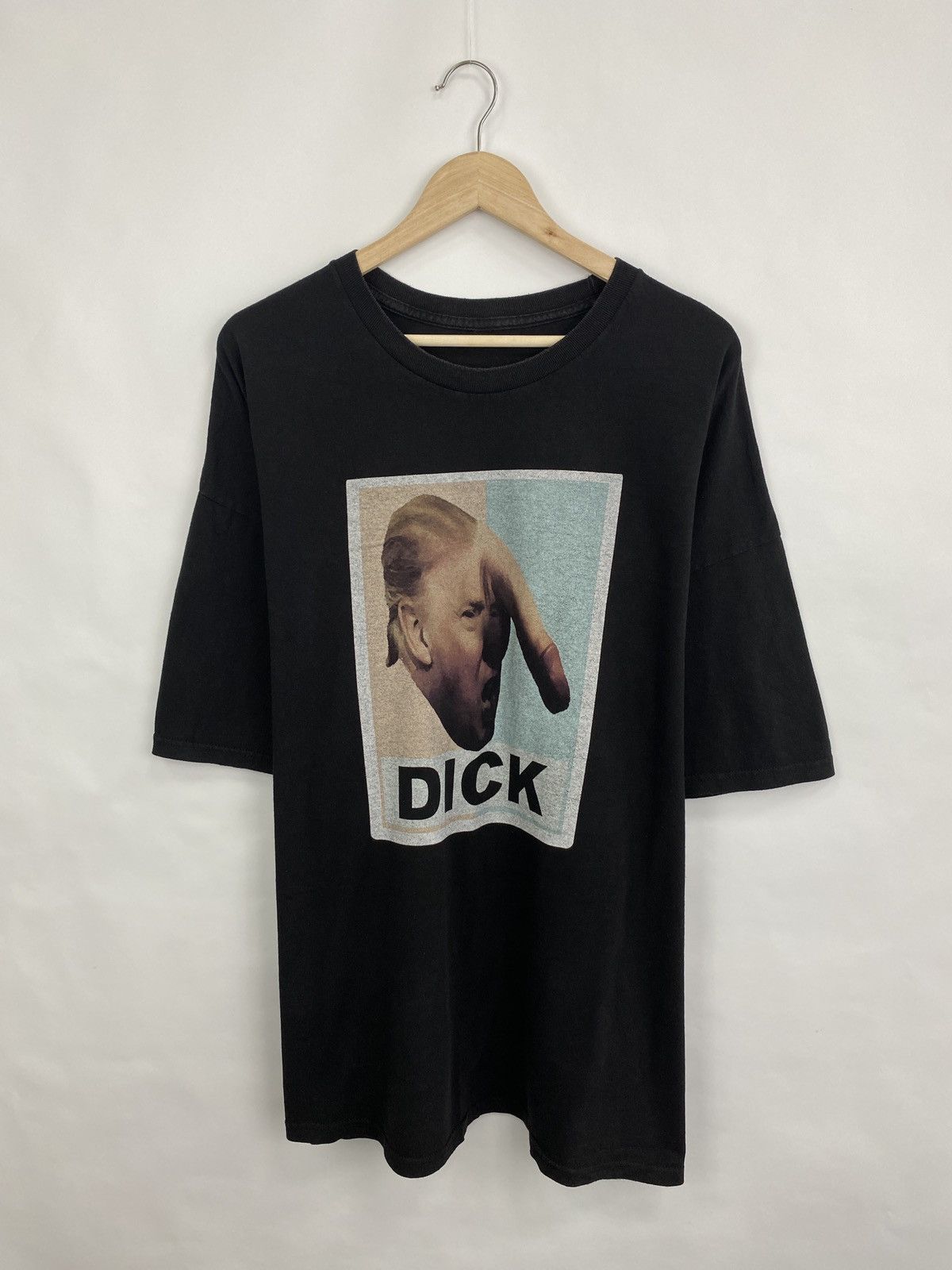 4GSELLER 🇺🇸 Donald Trump Dick Funny T-Shirt Rare Retro Size US XXL / EU 58 / 5 - 3 Thumbnail
