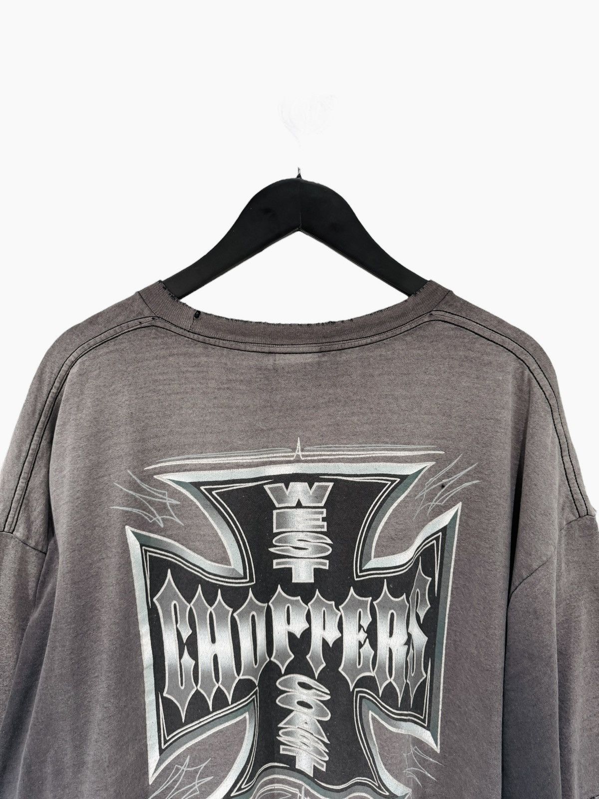 West Coast Choppers Thrashed and Faded Smoked Out West Coast Choppers Tee Size US XXL / EU 58 / 5 - 5 Thumbnail