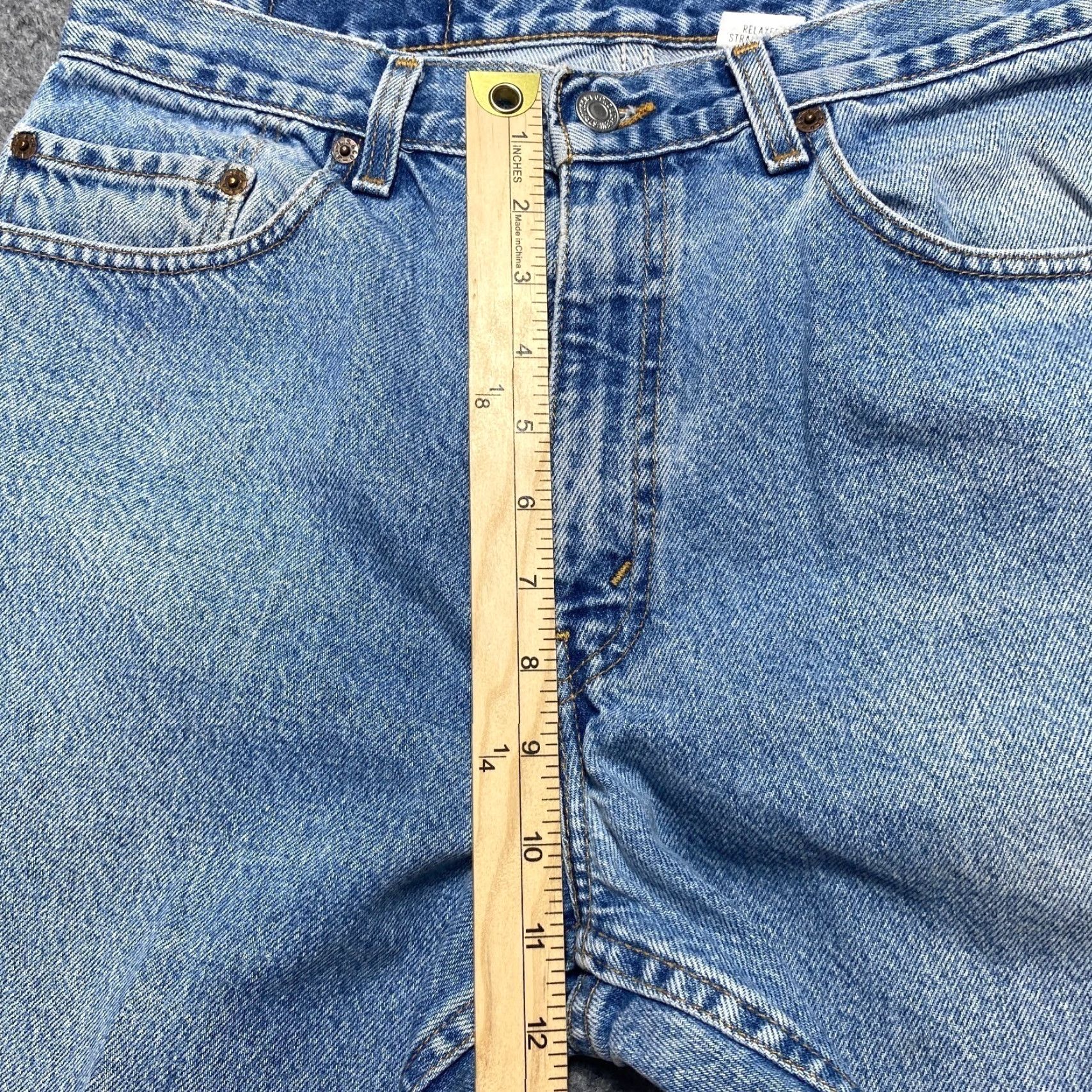 Levi's VINTAGE Levi's Jeans Men 32x27 Blue 901 Relaxed Fit Straight Light Wash 90s Logo Western Workwear Jeans Mens Size US 32 / EU 48 - 3 Thumbnail