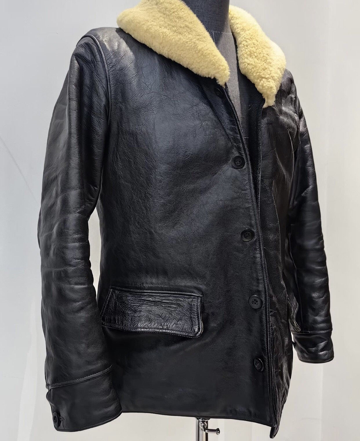 Freewheelers Freewheelers Farmer's Leather Jacket 2410-Nextarrow Size US XS / EU 42 / 0 - 4 Thumbnail