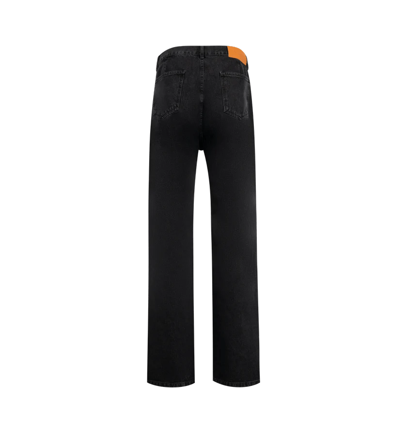 Second/Layer o1h1sh11225 Valluco Denim 1 Jeans in Black Size US 36 / EU 52 - 2 Thumbnail