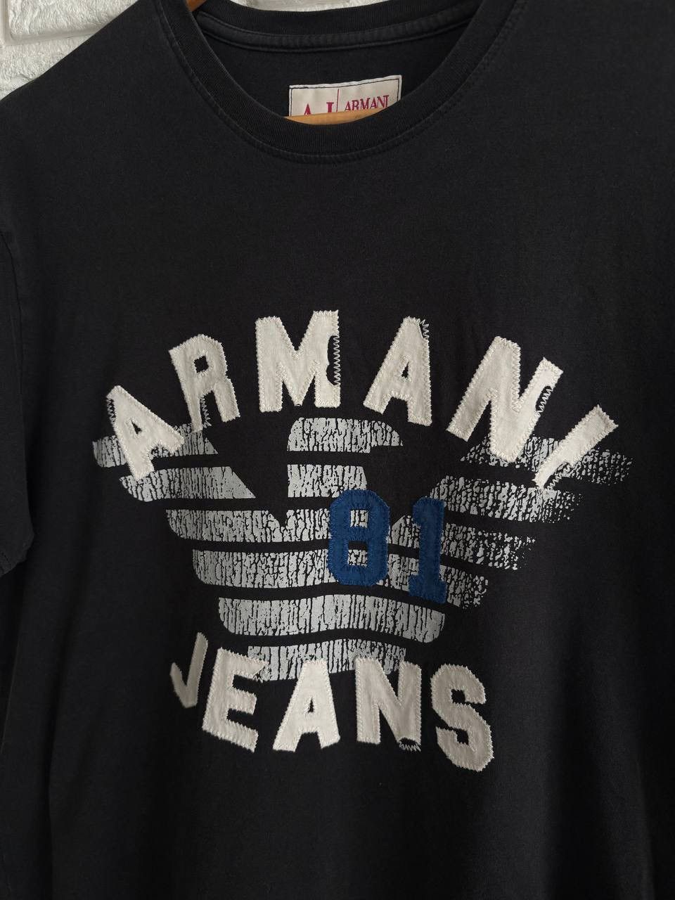Armani Armani Jeans Big Logo T-shirt vintage Y2K Size US L / EU 52-54 / 3 - 5 Thumbnail
