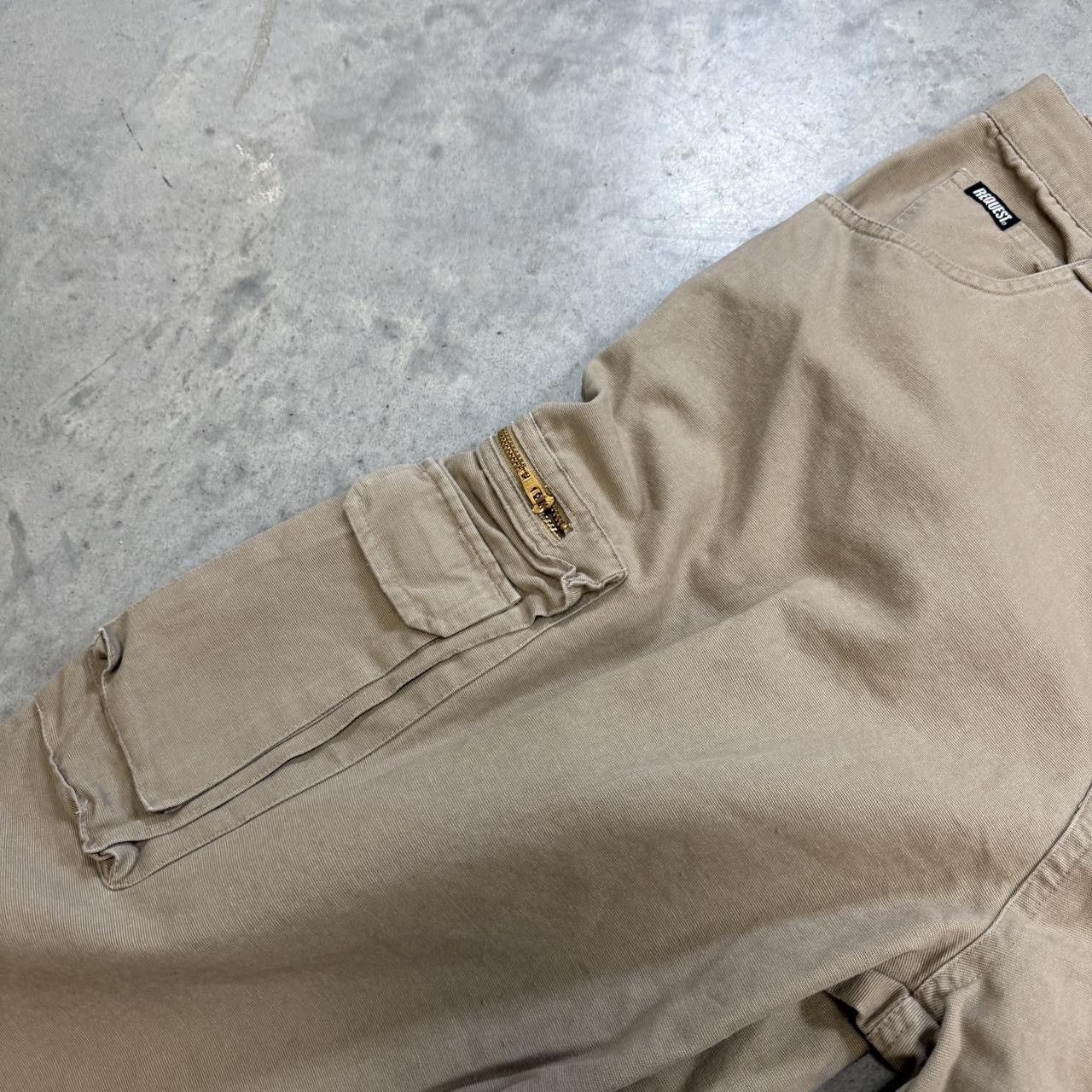 Request Jeans Vintage baggy fit request cargo pants Size US 36 / EU 52 - 6 Thumbnail