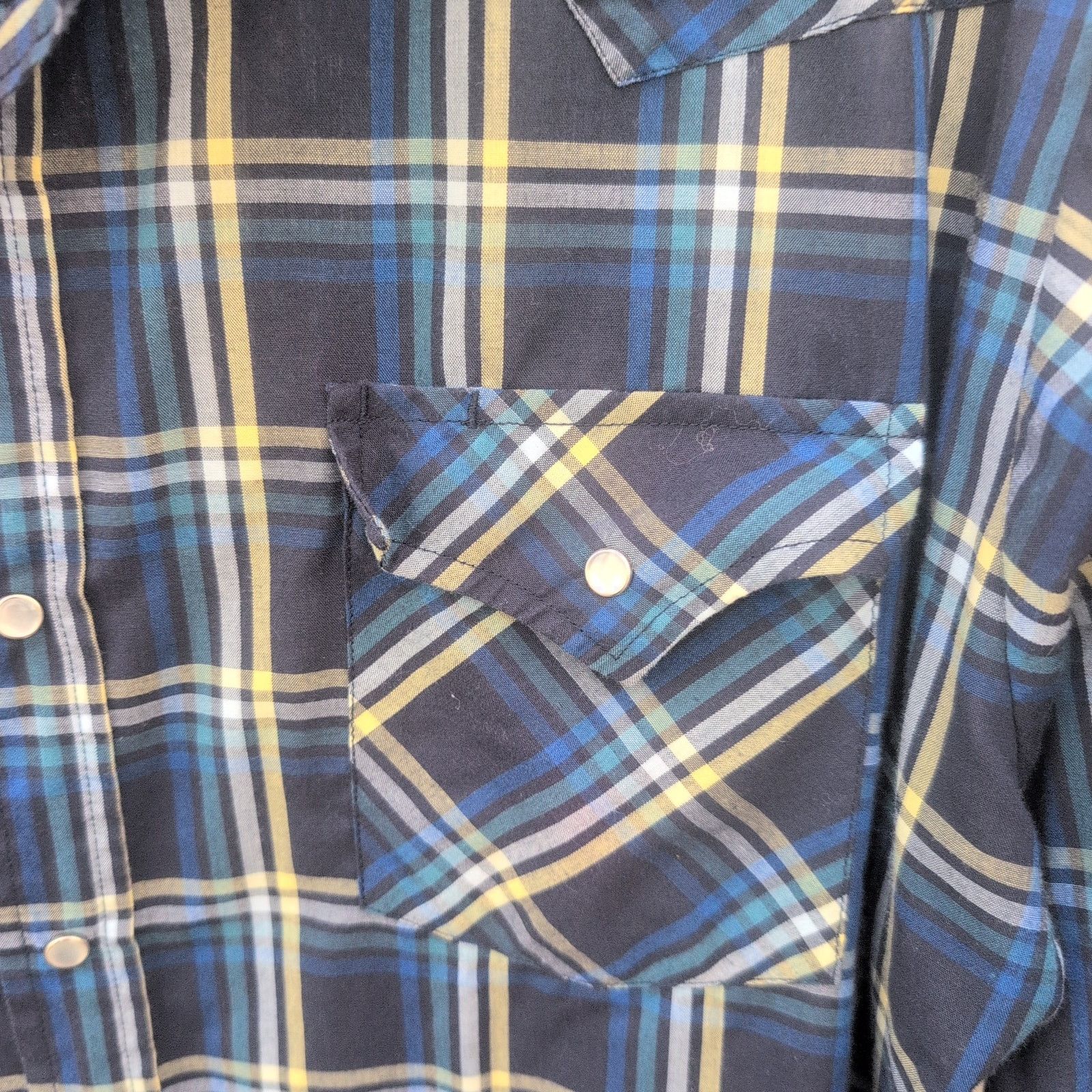 Other Ely Cattleman Western Pearl Snap FarmWorn Men's XL Tall Size US XL / EU 56 / 4 - 5 Thumbnail