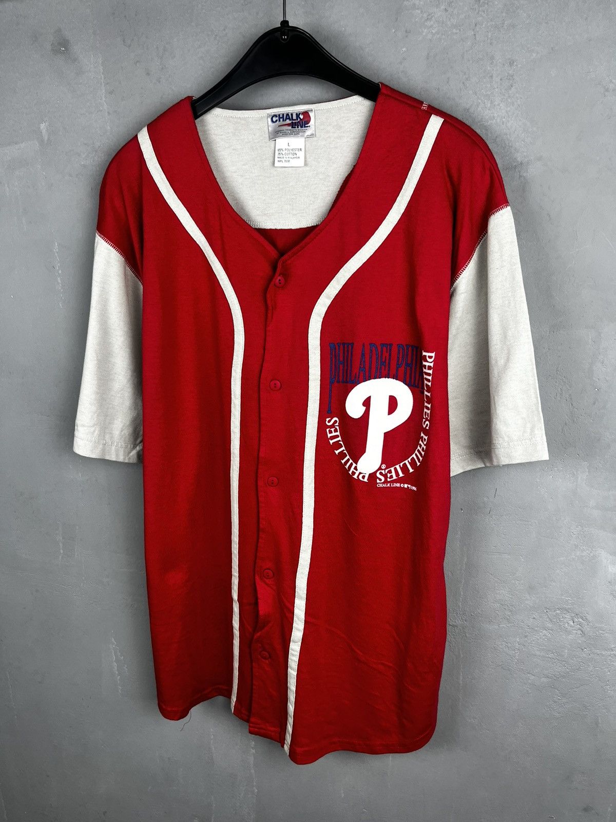 MLB × Vintage PHILADELPHIA jersey 1996 vintage Size US L / EU 52-54 / 3 - 5 Thumbnail