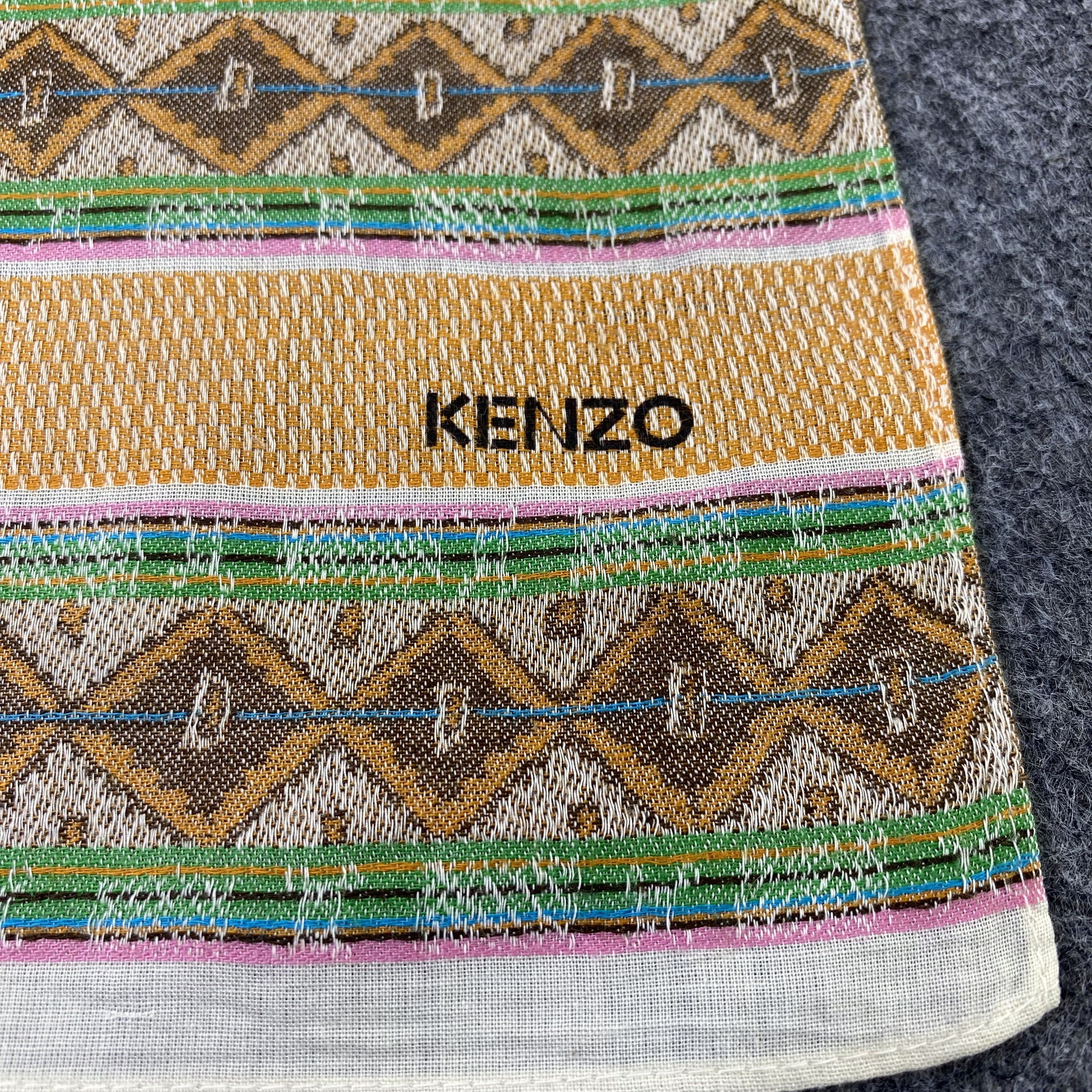 Kenzo Kenzo Handkerchief Neckerchief Bandana-B1954 Size ONE SIZE - 7 Thumbnail