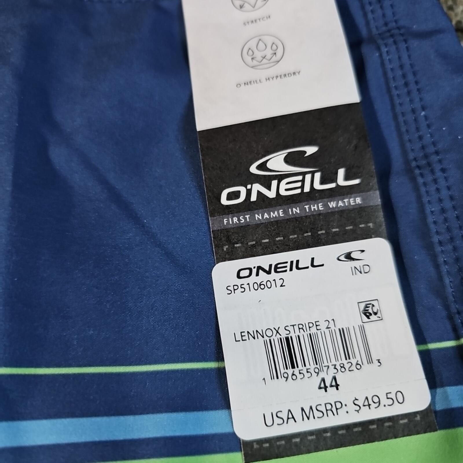 O'Neill O'Neill Hyperdry Below The Knee Sz 44 NWT Board Shorts Size US 32 / EU 48 - 4 Thumbnail
