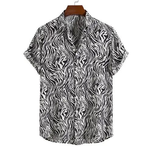 Other Harajuku Streetwear Casual Button Down Short Sleeve Size US XXL / EU 58 / 5 - 1 Thumbnail