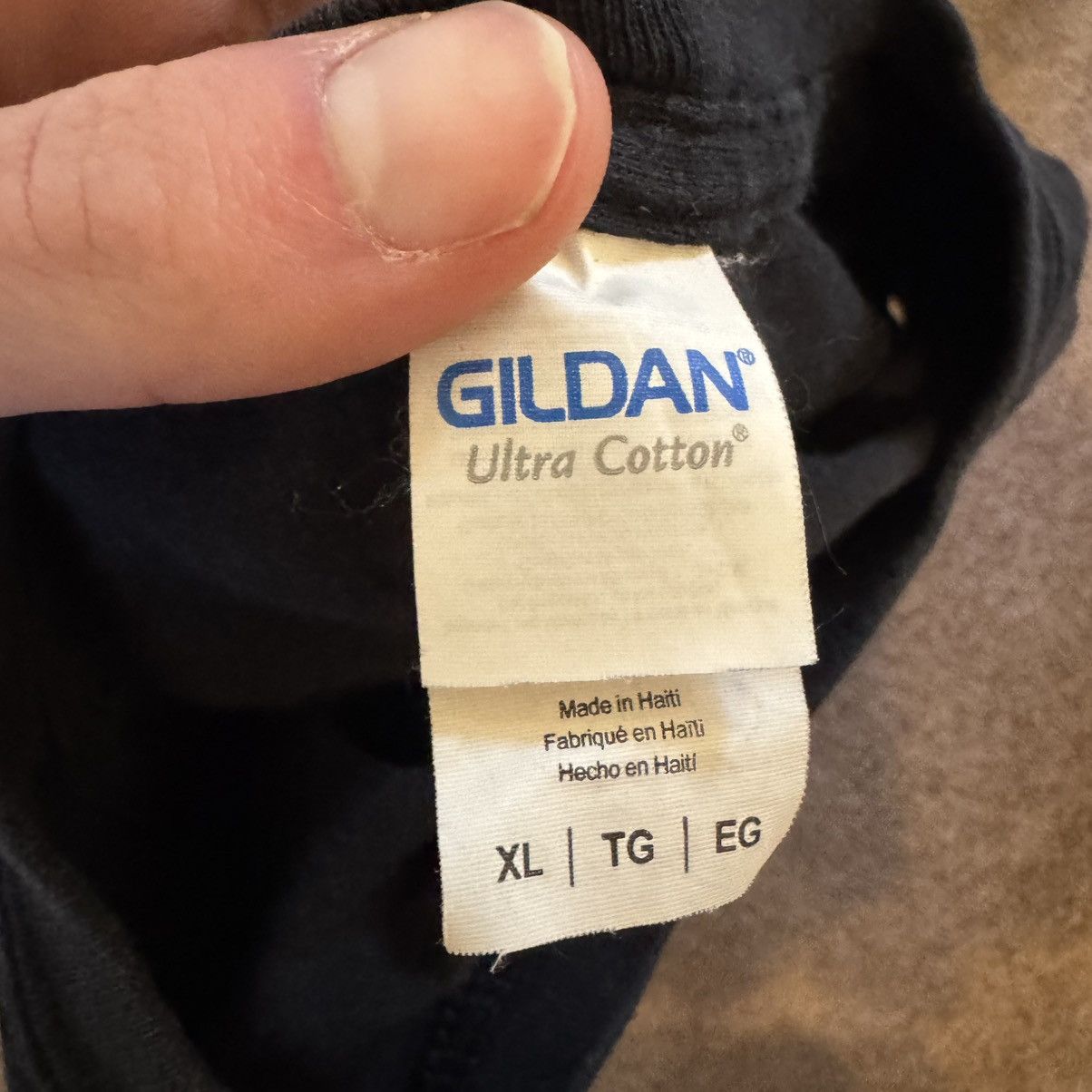 Gildan jesus piece 'a raging mind offers no peace' t shirt - black Size US XL / EU 56 / 4 - 4 Thumbnail