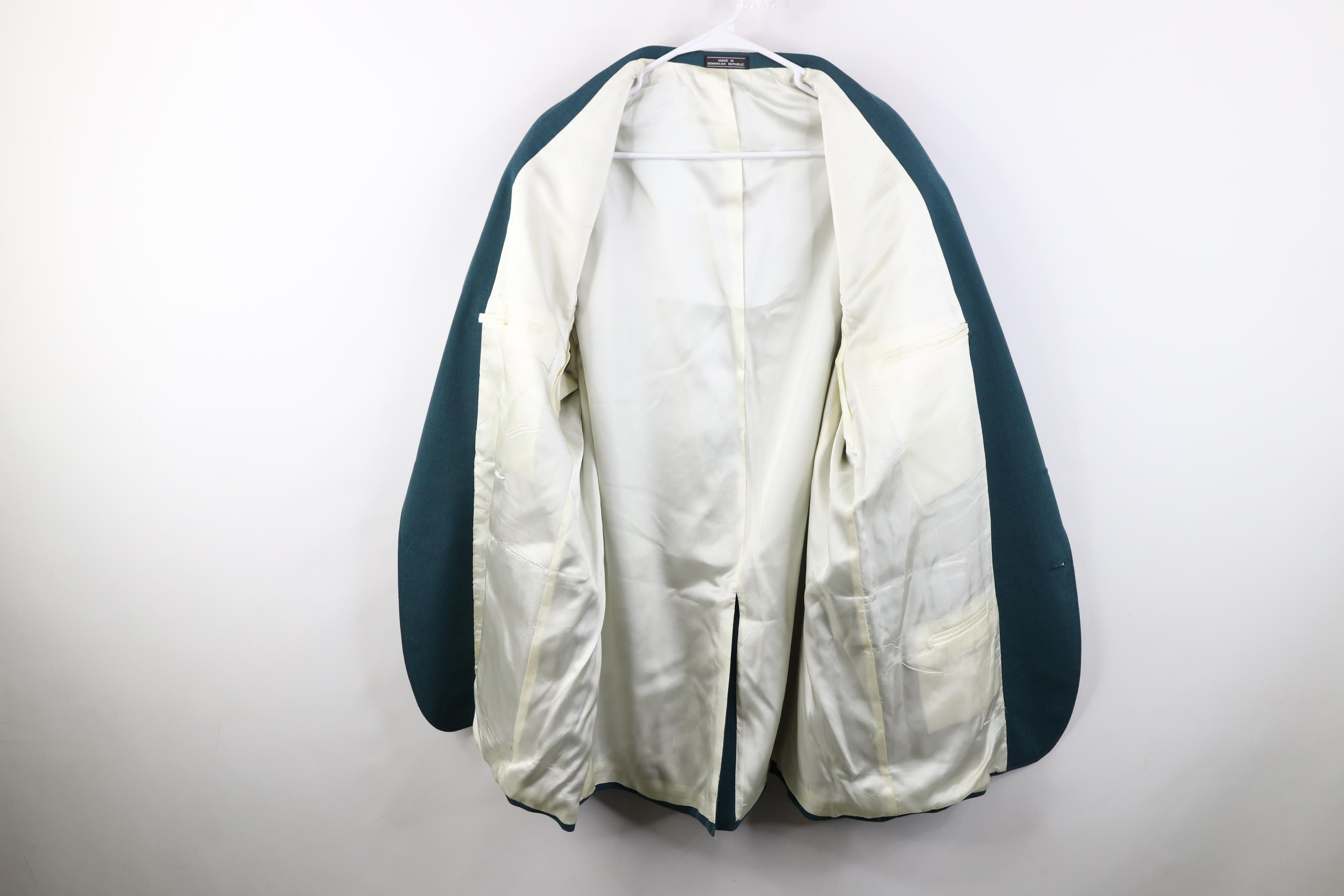 Vintage Vintage 90s The Masters Golf Suit Coat Blazer Jacket Green Size US XXL / EU 58 / 5 - 9 Thumbnail