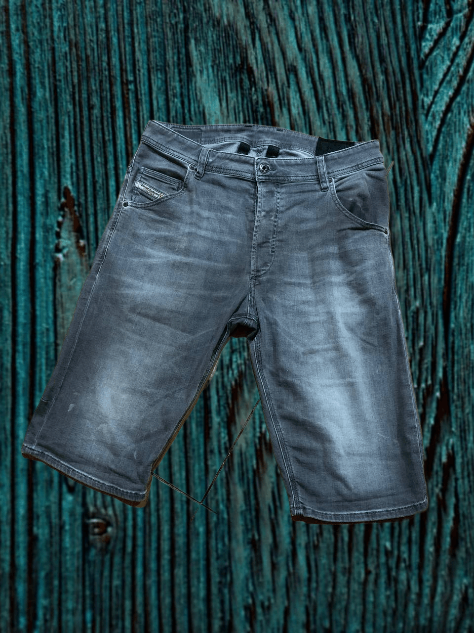 Diesel Vintage Diesel Distressed Grey Denim Shorts Size US 32 / EU 48 - 1 Thumbnail