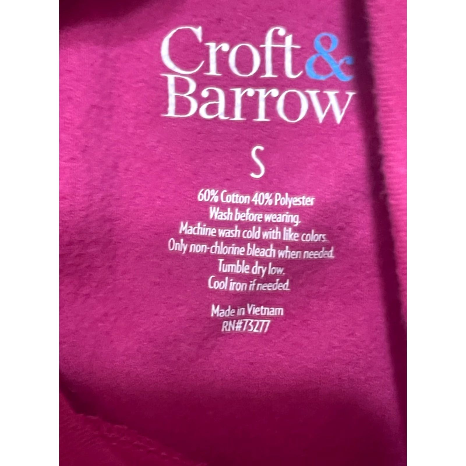 Croft & Barrow Croft & Barrow Shirt Womens Size Small Turtleneck Long Sleeve Pink Brown Striped Casual Modern Fall Spring Summer Size S / US 4 / IT 40 - 7 Thumbnail