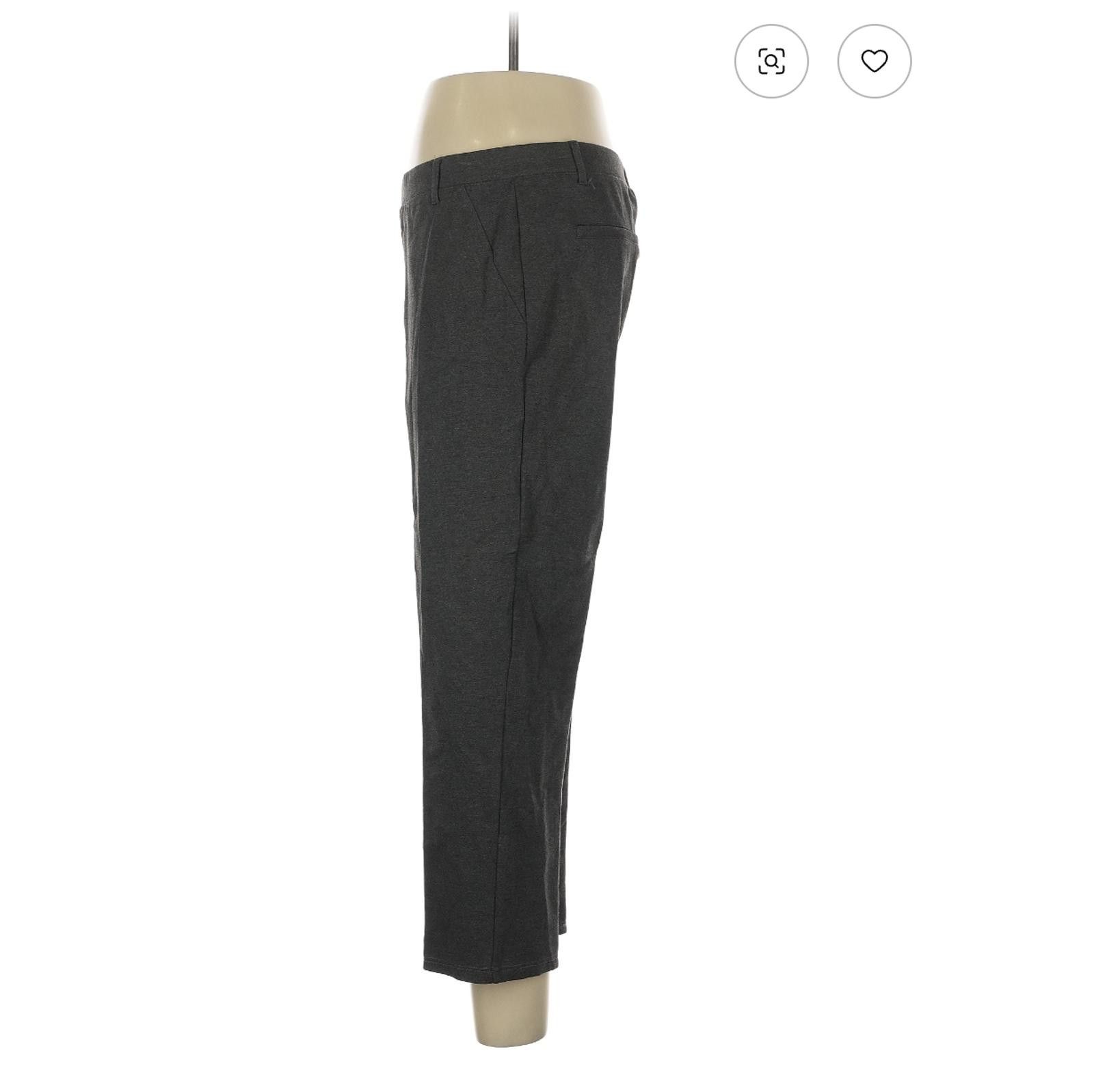 Quince Quince Gray Chevron Pattern Dress Pants Size L Size 36" / US 14 / IT 50 - 4 Thumbnail