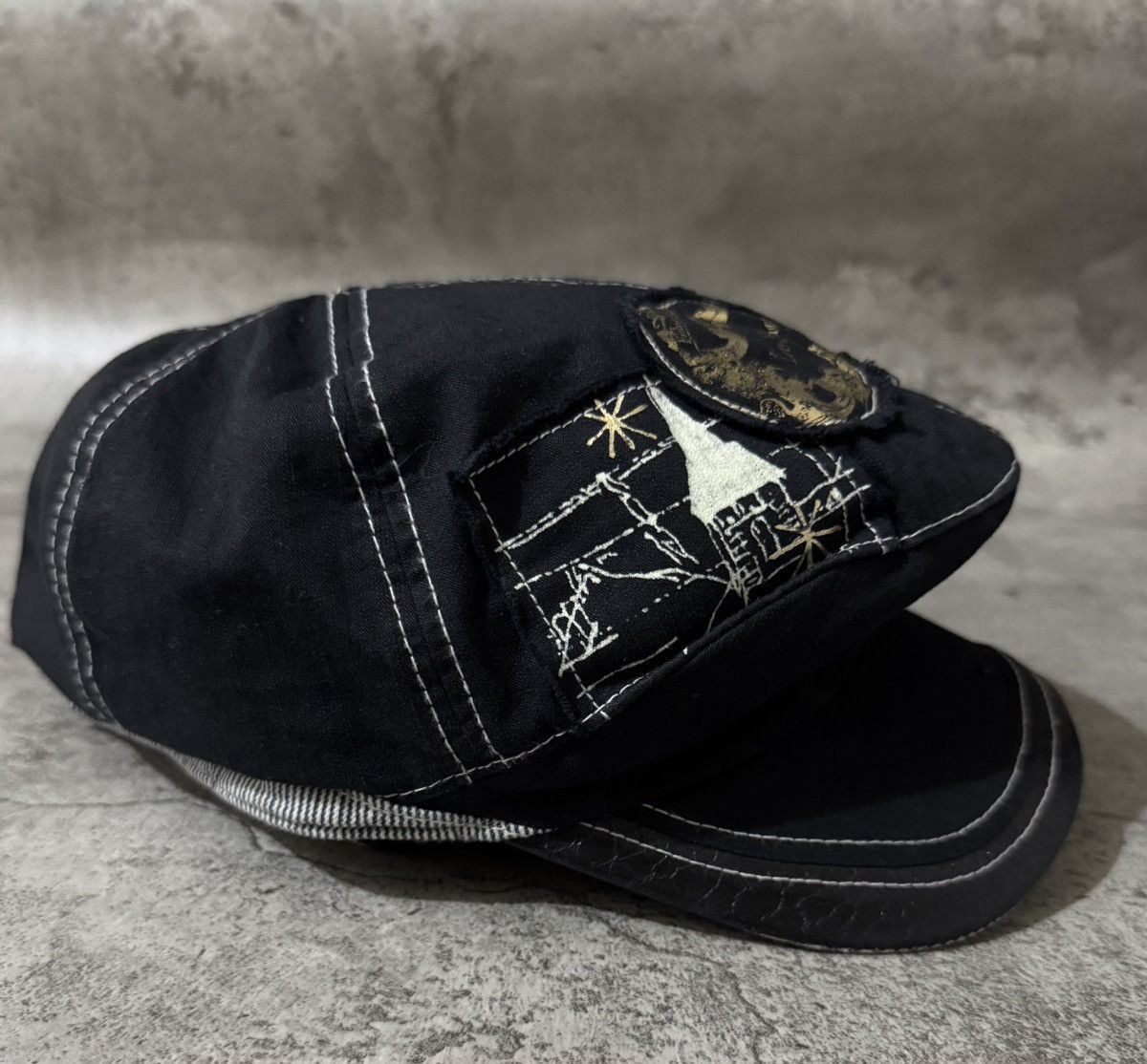 Hysteric Glamour Y2k Leshop ifsixwasnine grunge poem triangle hats Size ONE SIZE - 3 Thumbnail