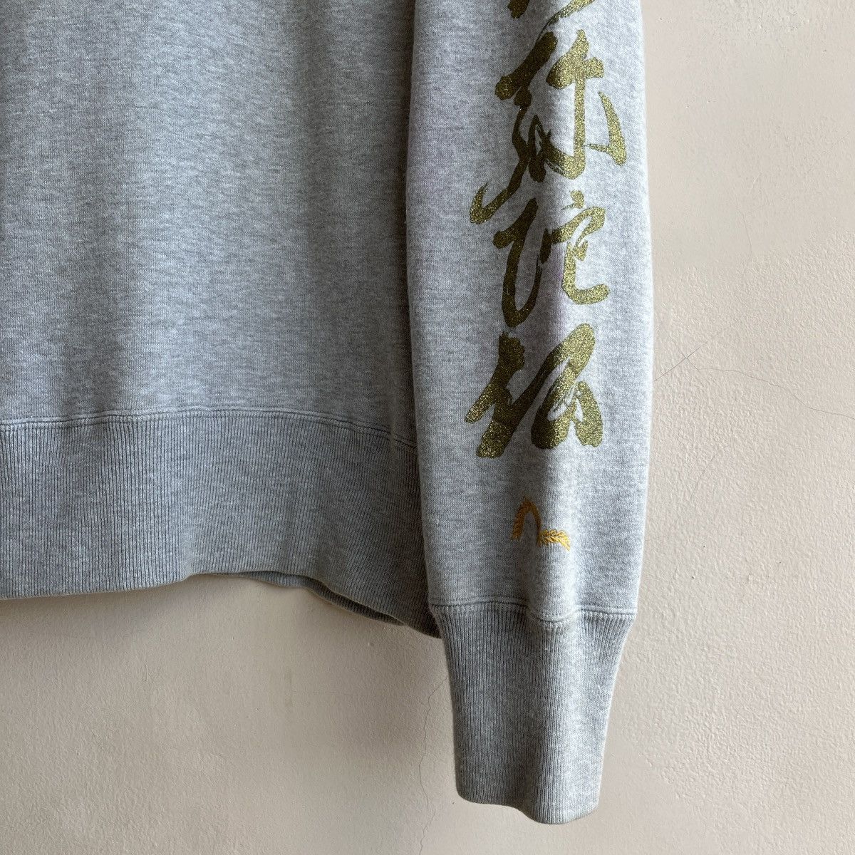 Evisu × Japanese Brand VINTAGE EVISU KANJI SWEATSHIRTS Size US L / EU 52-54 / 3 - 9 Thumbnail