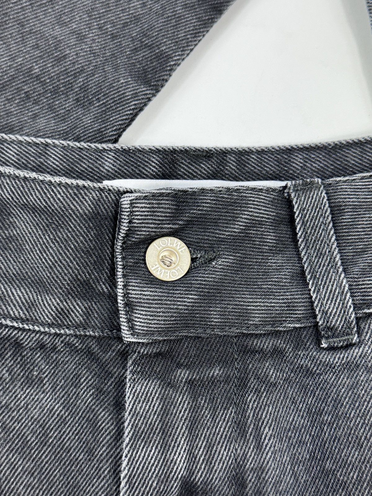 Loewe Loewe Anagram Black Jeans Size 26" / US 2 / IT 38 - 7 Thumbnail