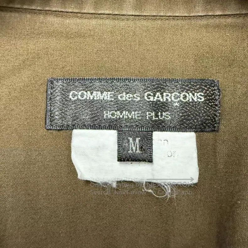 Comme des Garcons Comme des Garcons Military Brown Letter Print Shirt Size US M / EU 48-50 / 2 - 3 Thumbnail